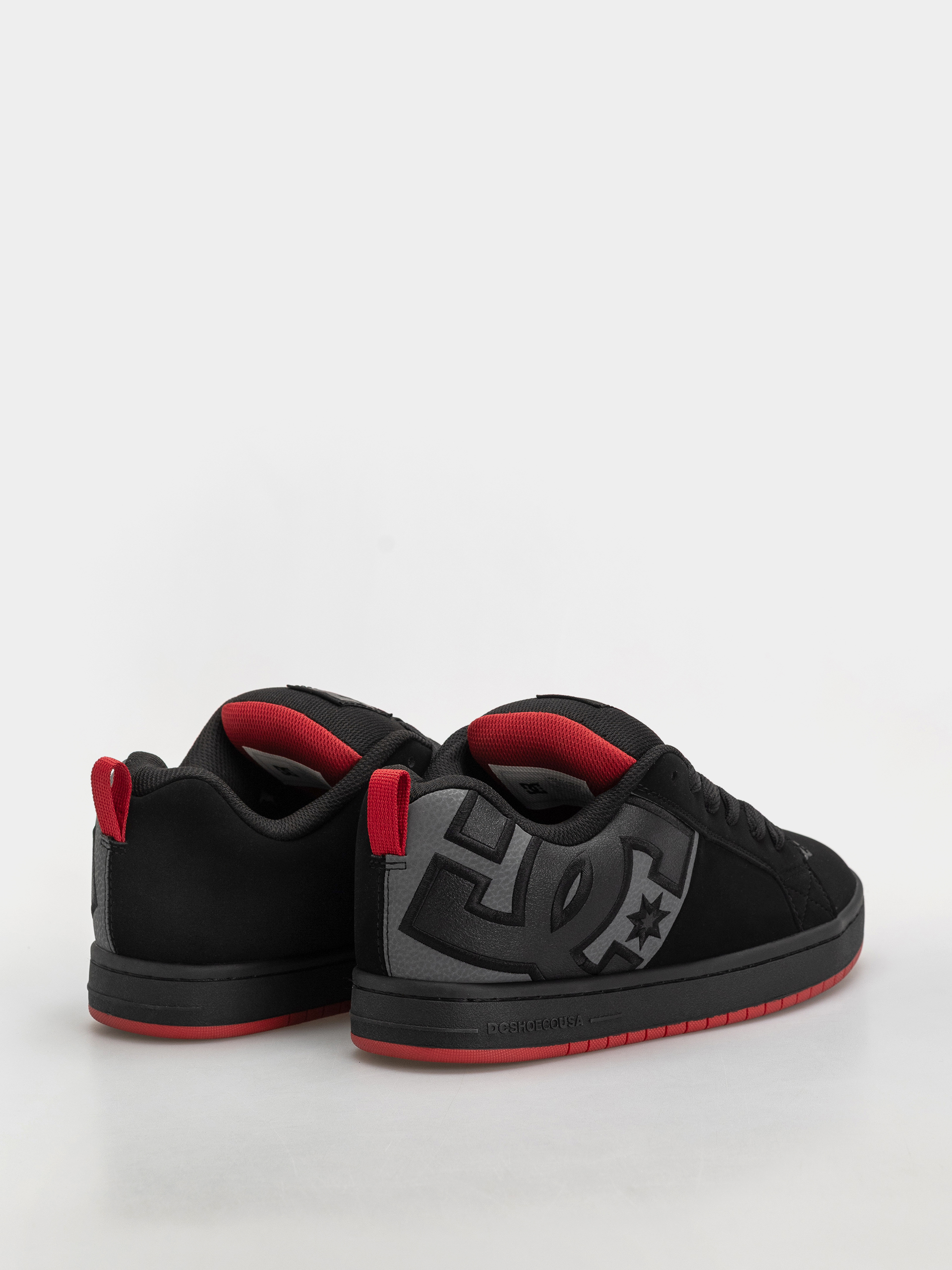 Buty DC Court Graffik (black/grey/red)