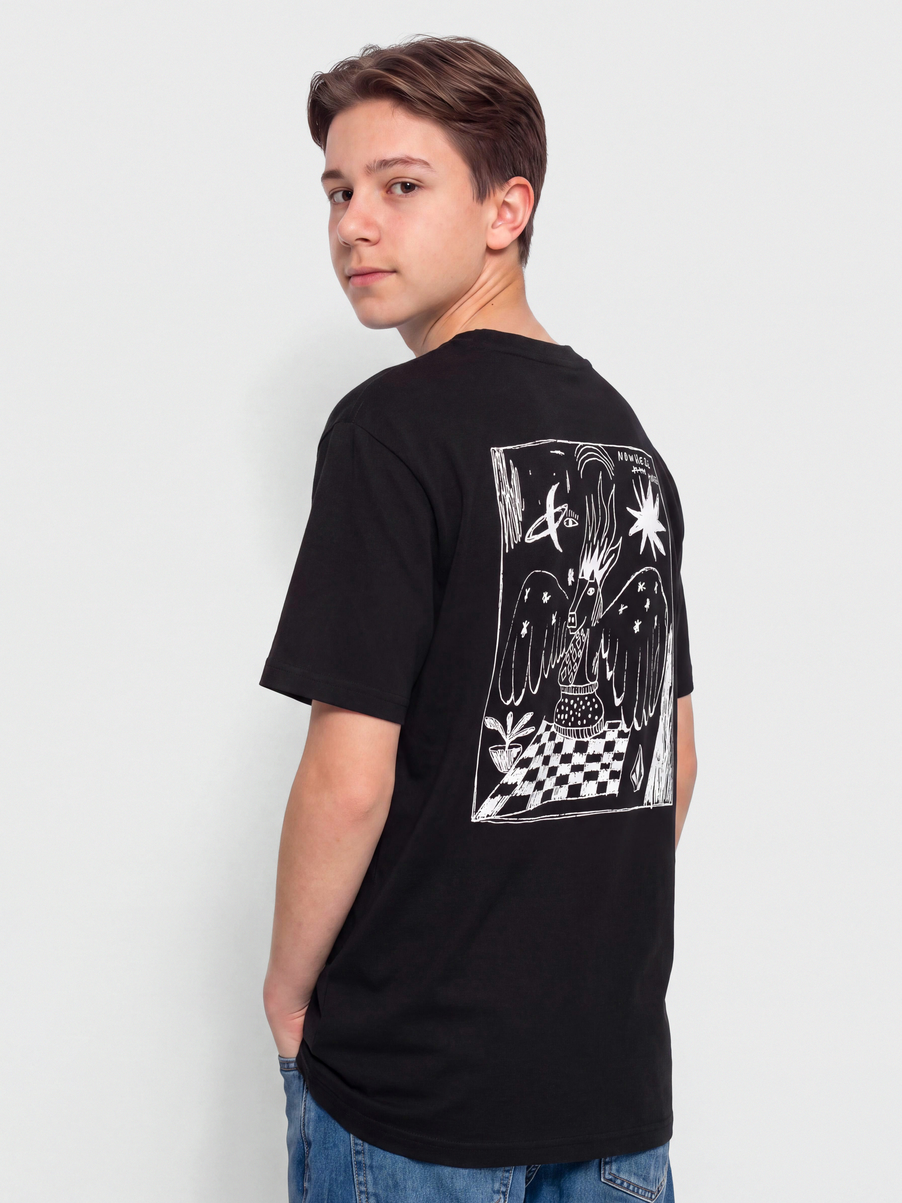 T-shirt Volcom Nowhere Bsc JR (black)