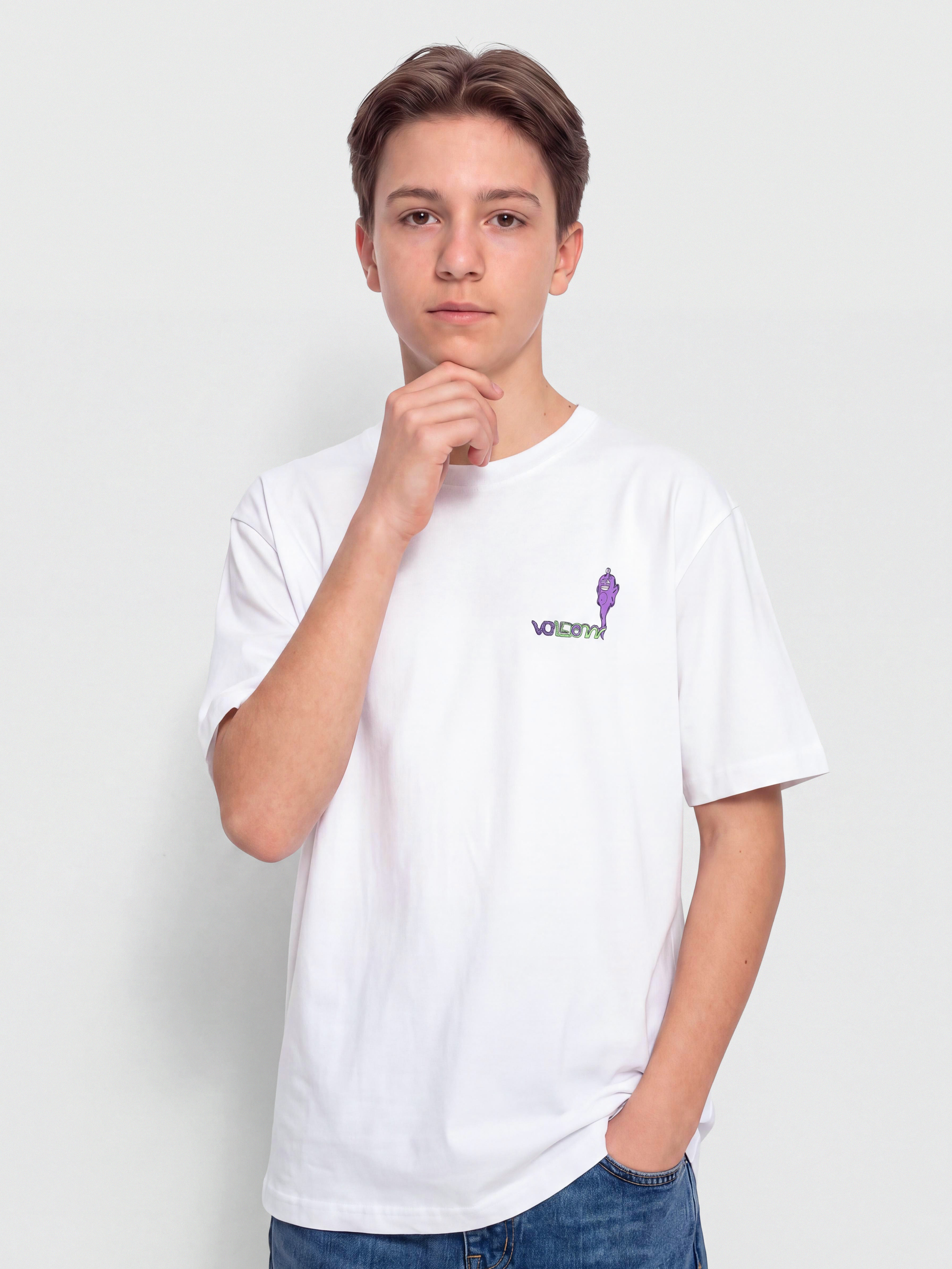 T-shirt Volcom Fa Ben Sanaire 2 JR (white)