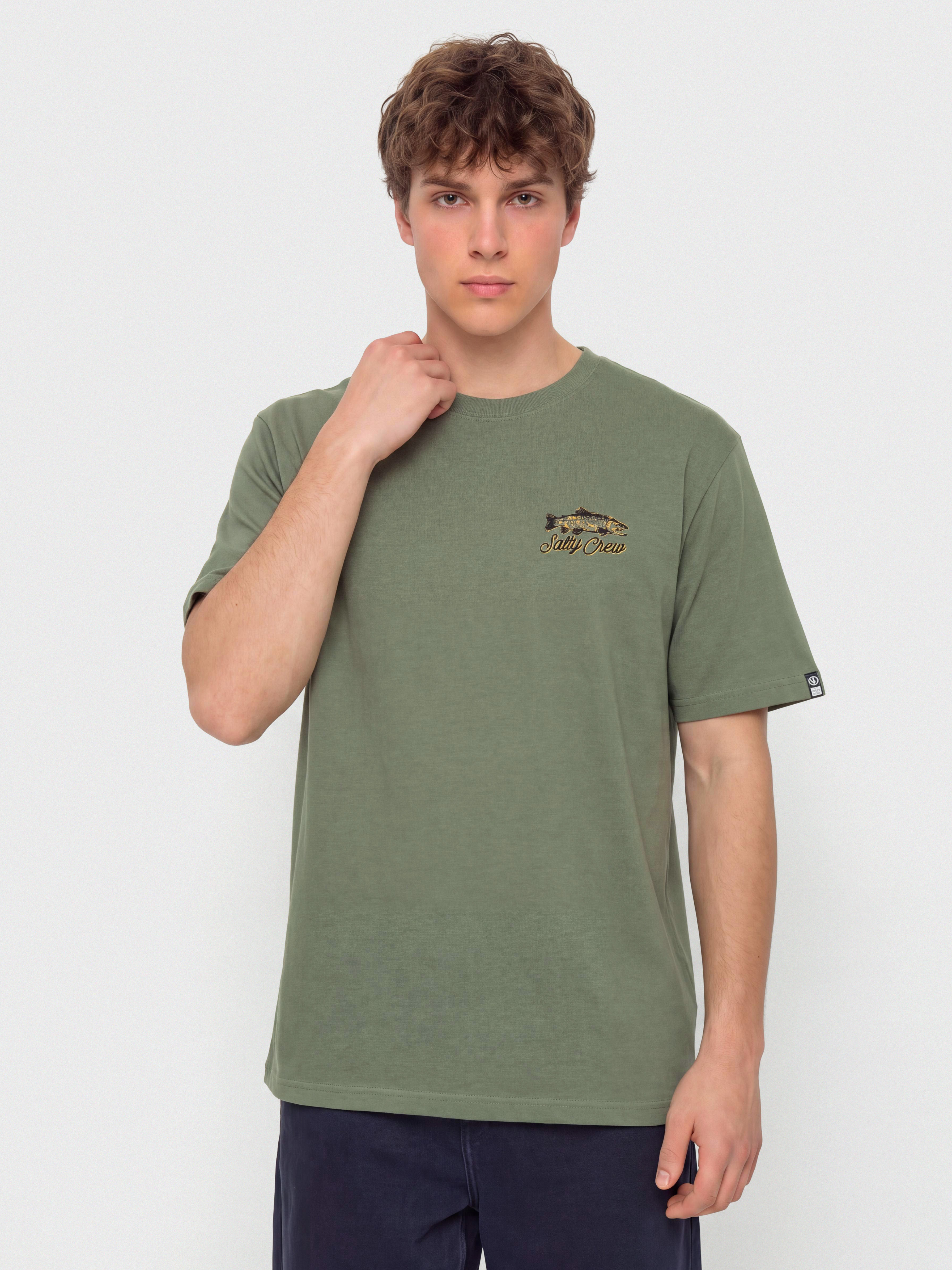 T-shirt Salty Crew Fish Fest (laurel wreath)