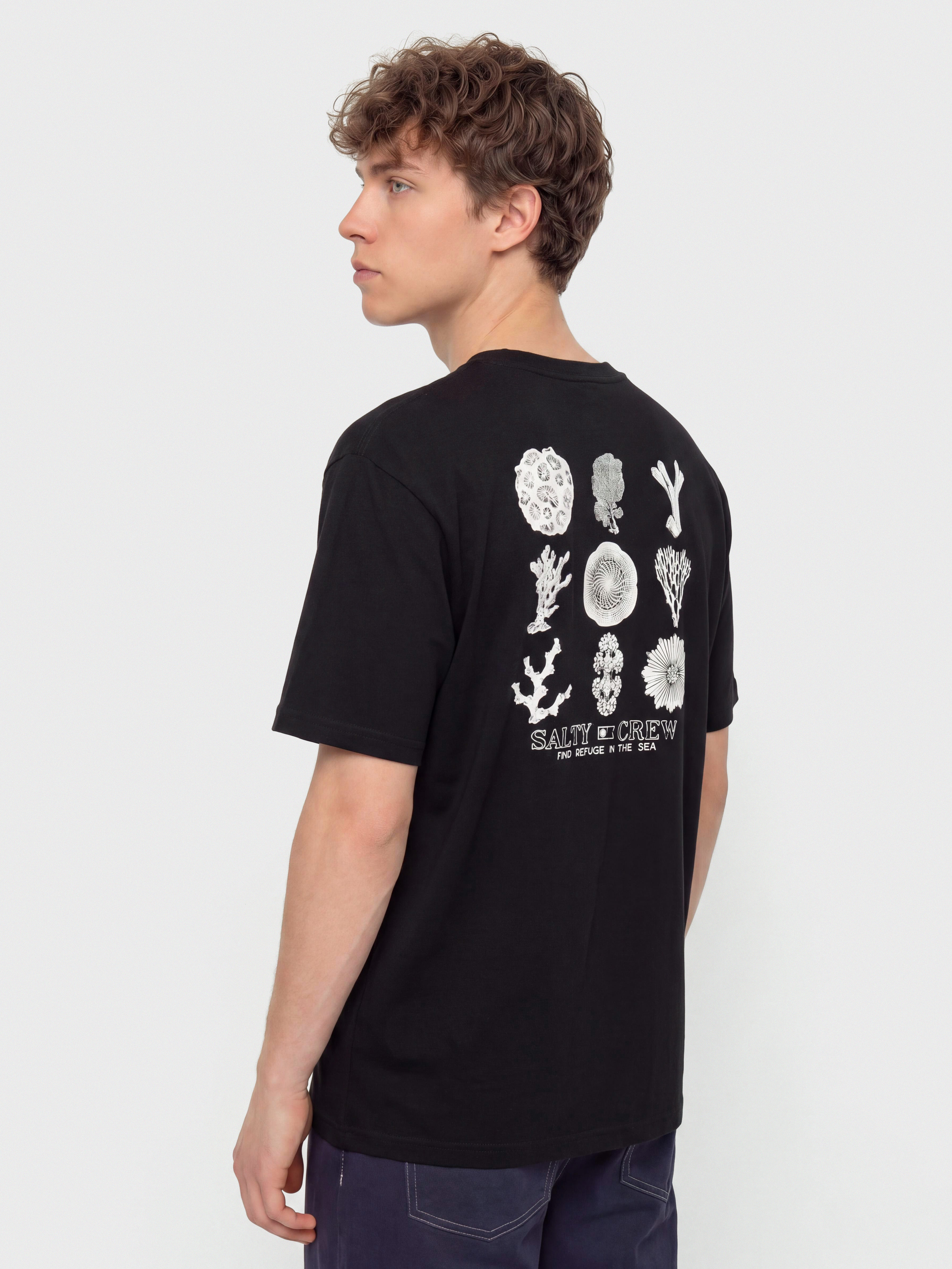 T-shirt Salty Crew Coral Head (black)