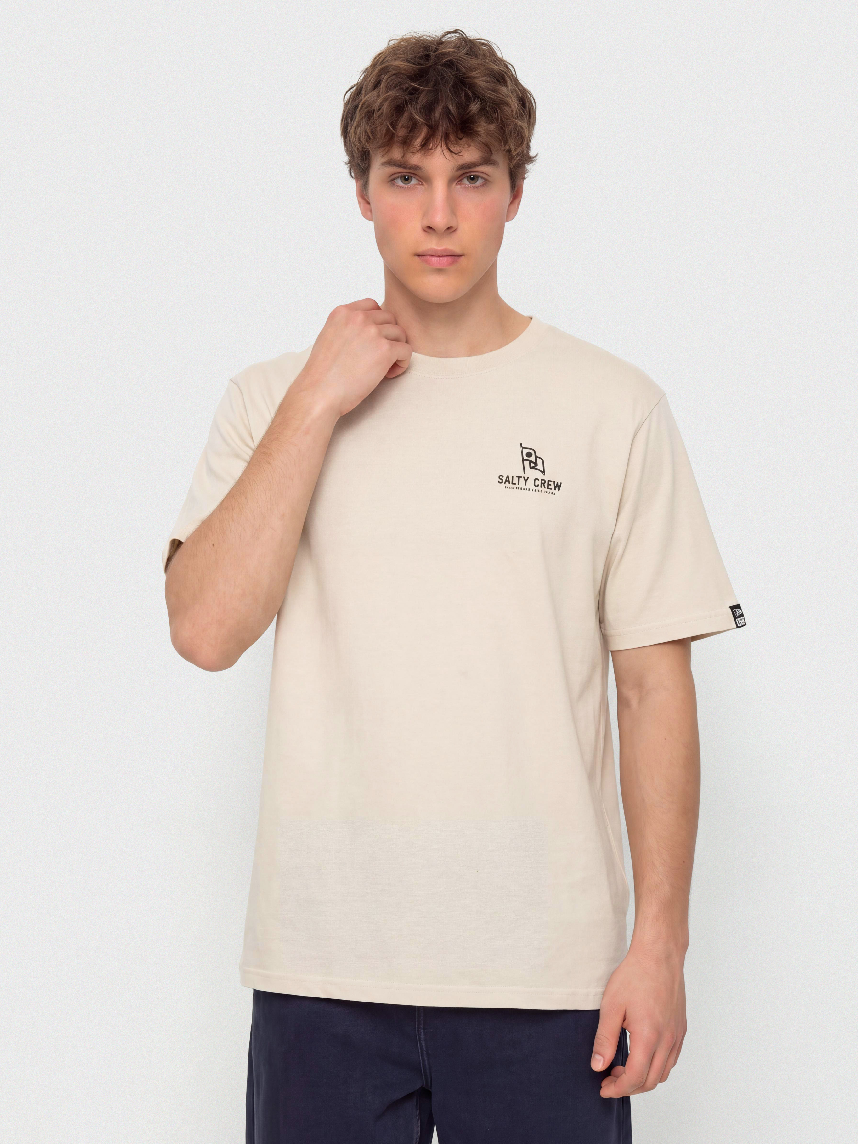 T-shirt Salty Crew Flyer (moonbeam)