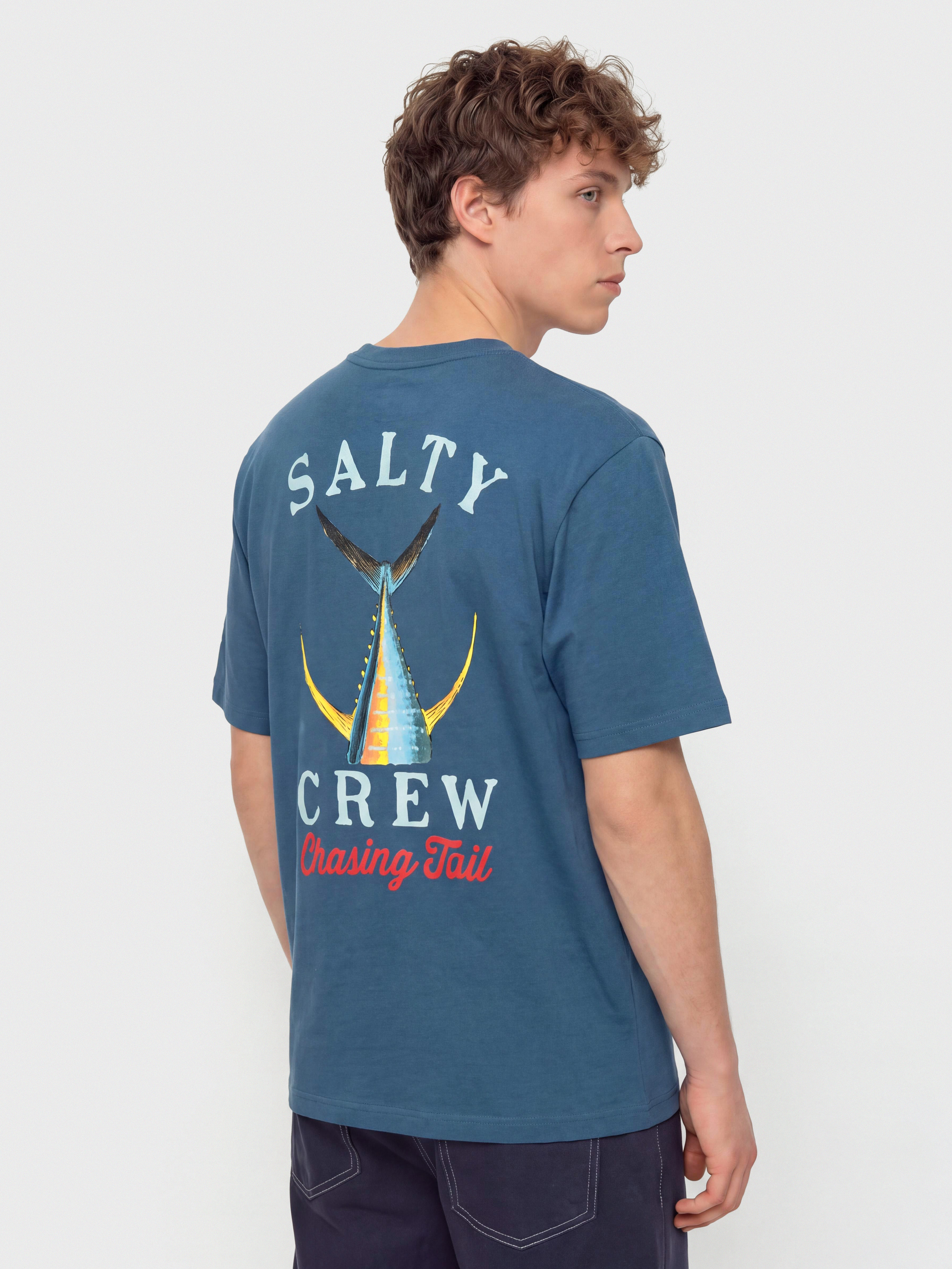 T-shirt Salty Crew Tailed (cast blue)