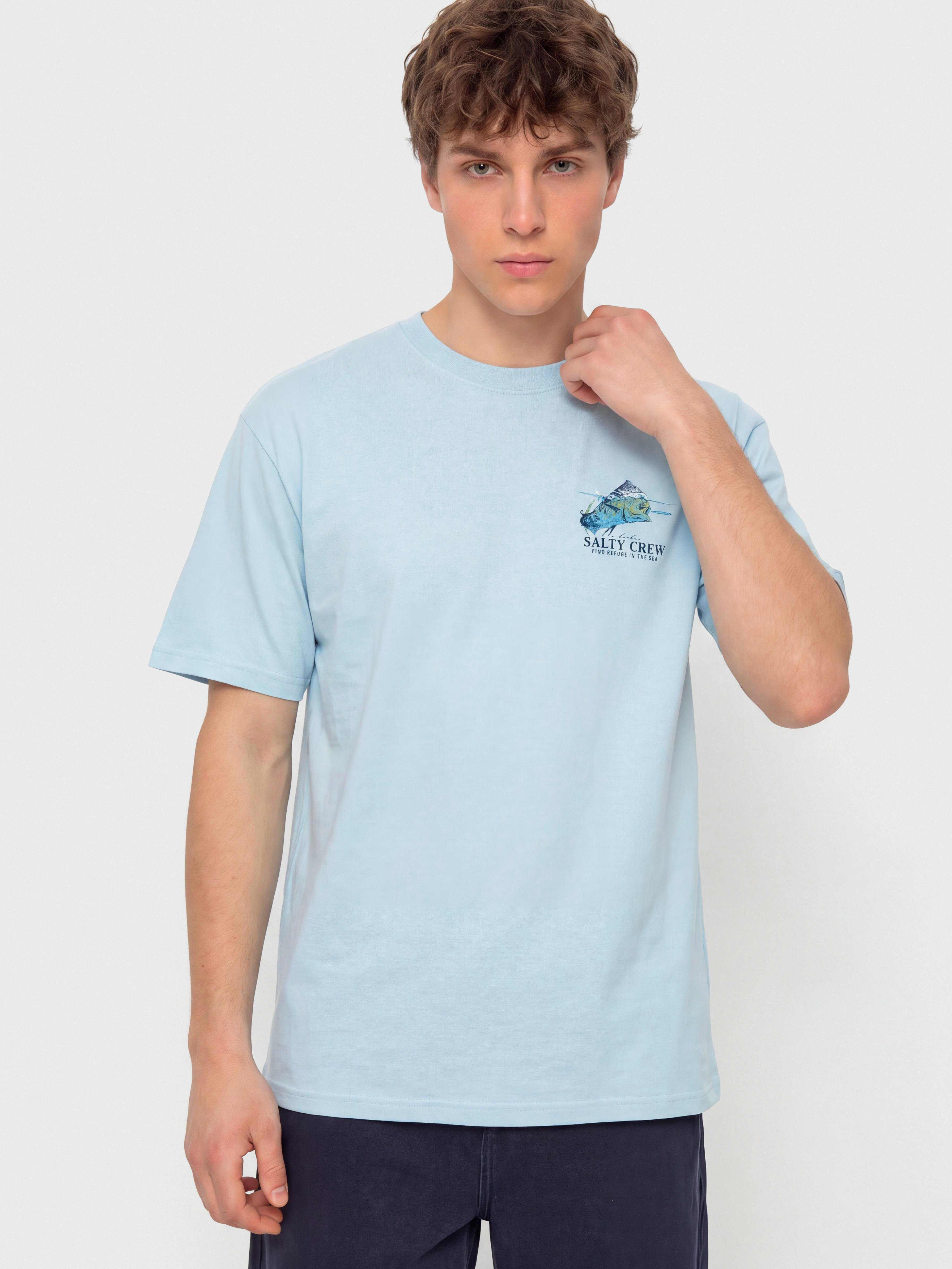 T-shirt Salty Crew Mahi Surface (clear sky)