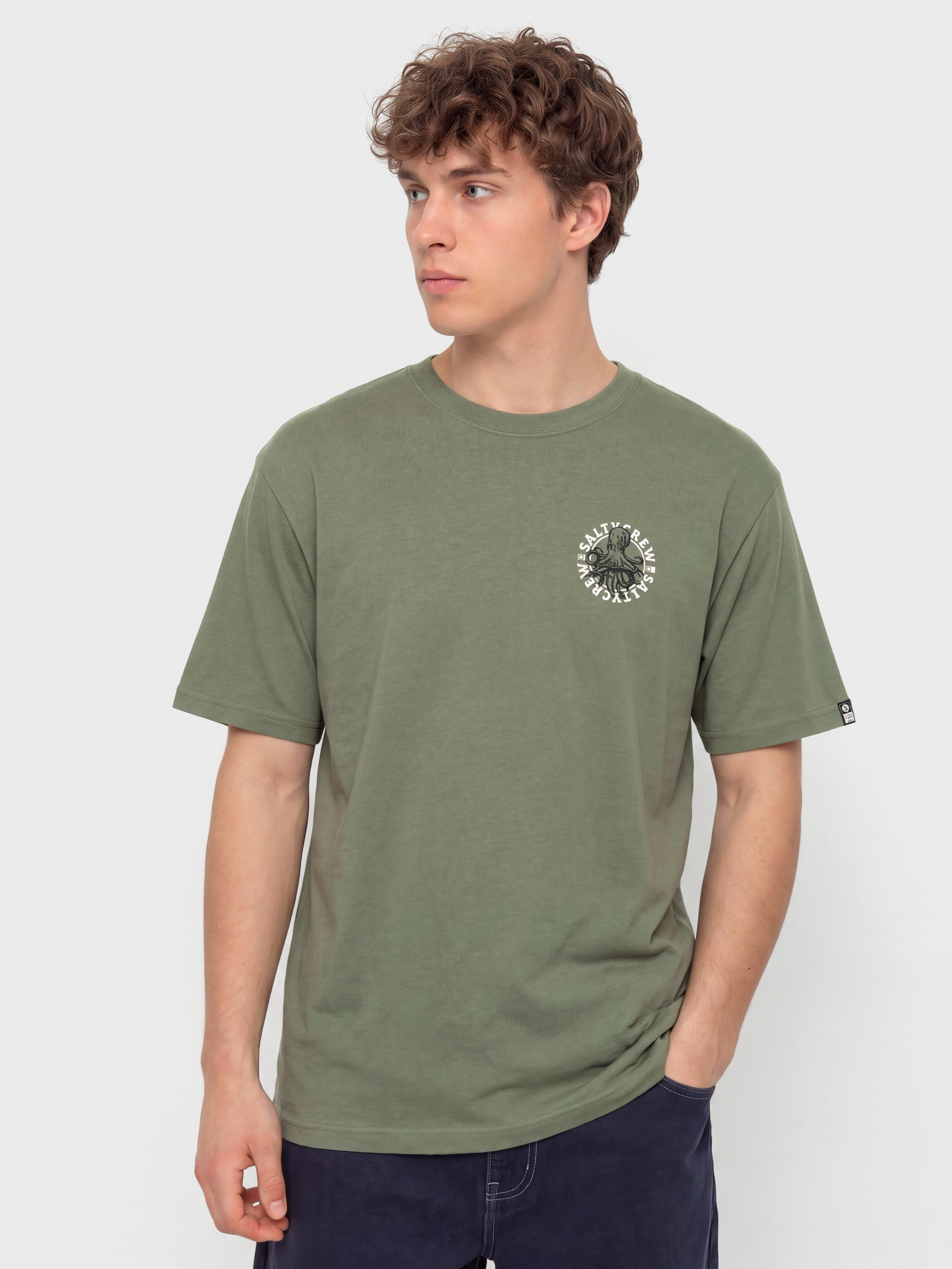 T-shirt Salty Crew Tentacles (laurel wreath)