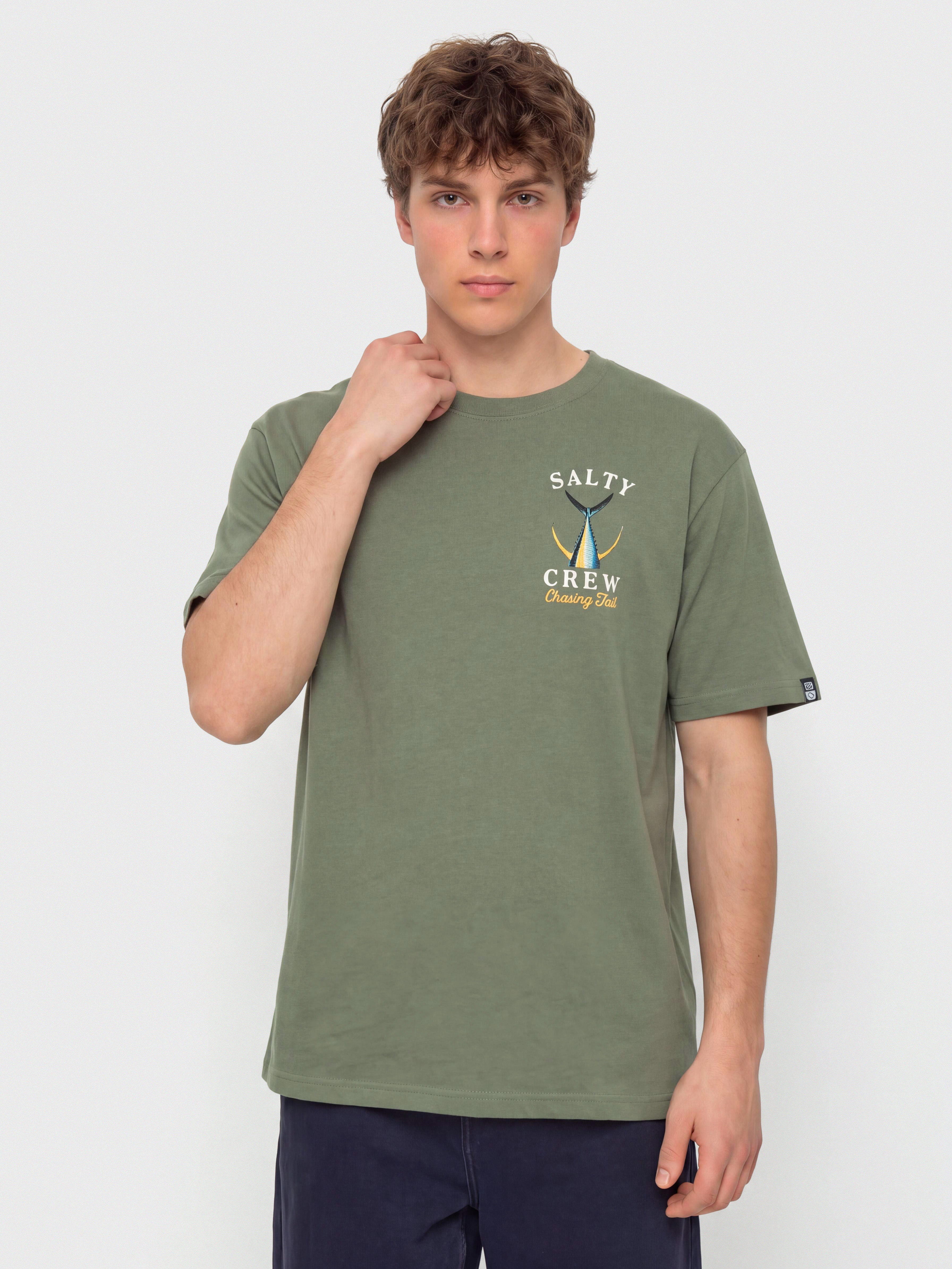 T-shirt Salty Crew Tailed (laurel wreath)