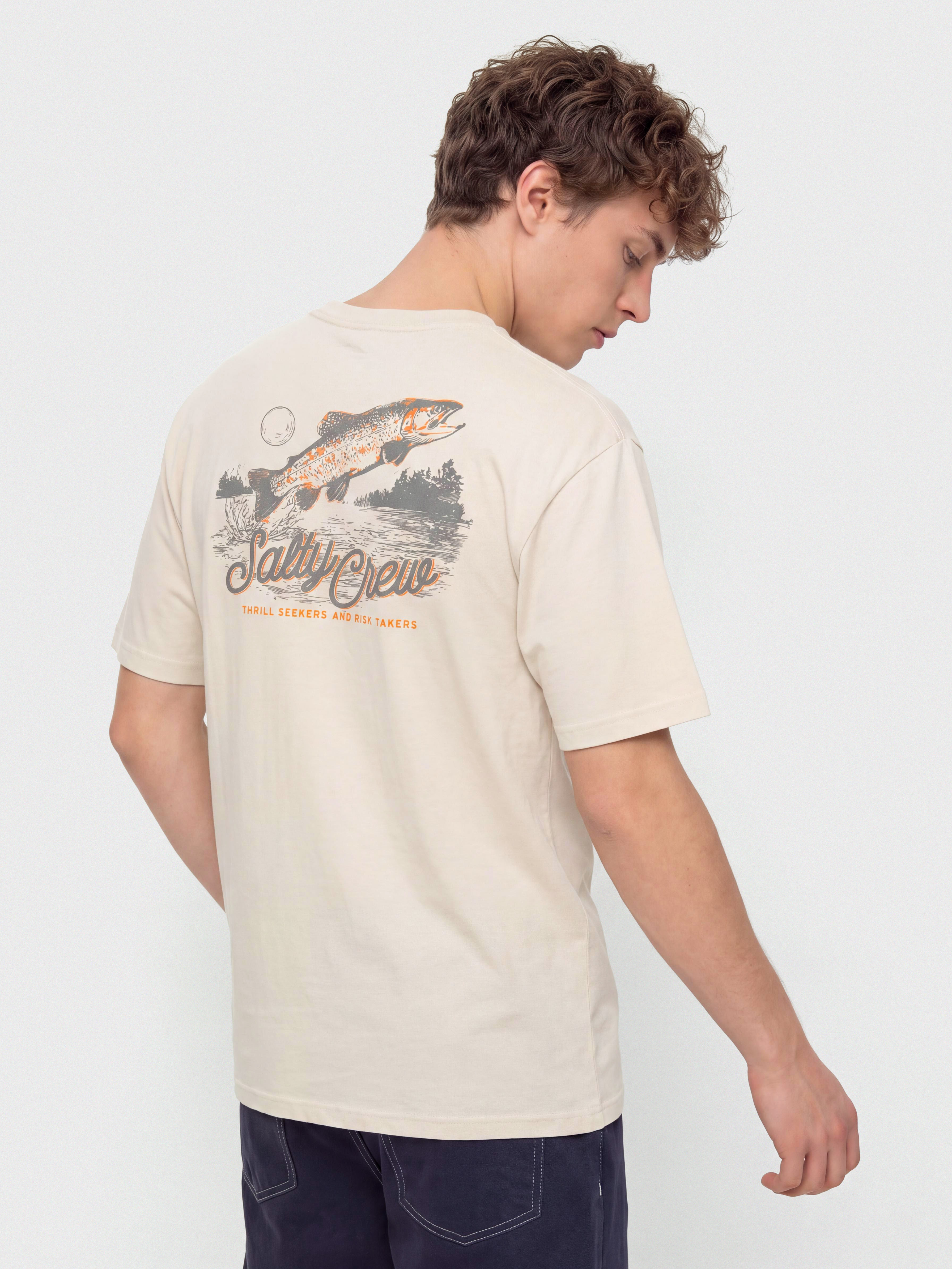 T-shirt Salty Crew Fish Fest (moonbeam)
