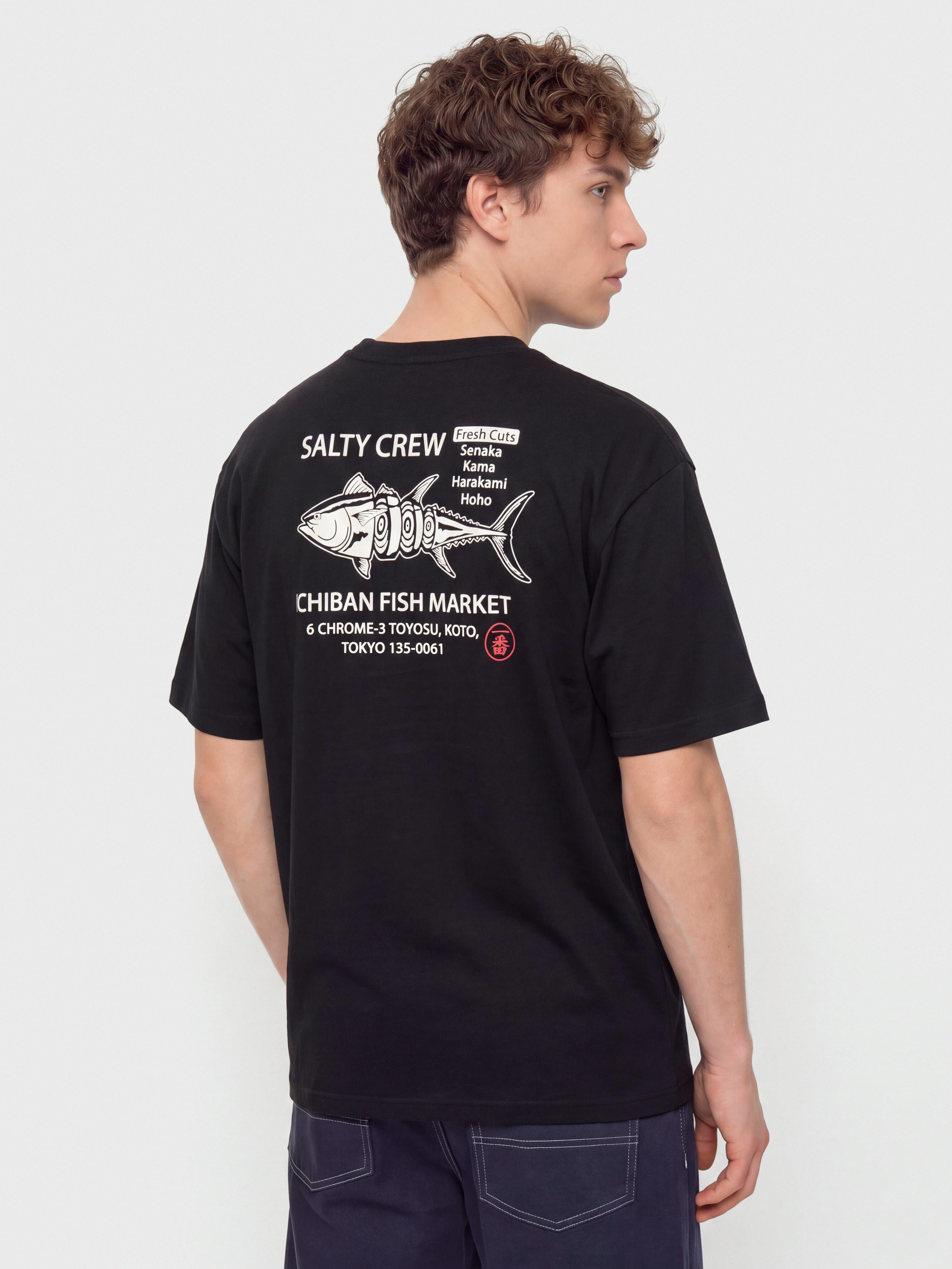 T-shirt Salty Crew Ichiban (black)