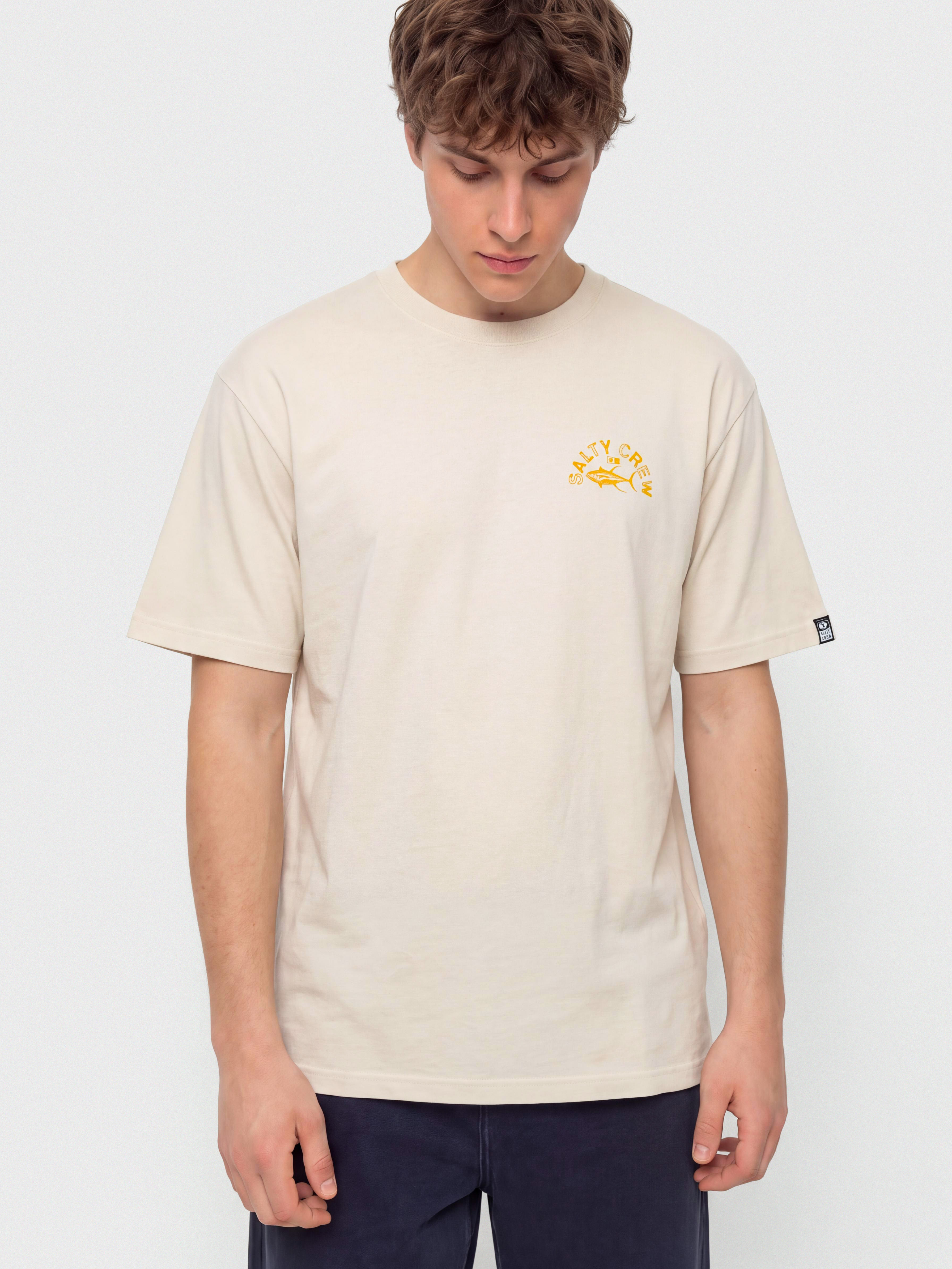 T-shirt Salty Crew Stamped Classic (moonbeam)
