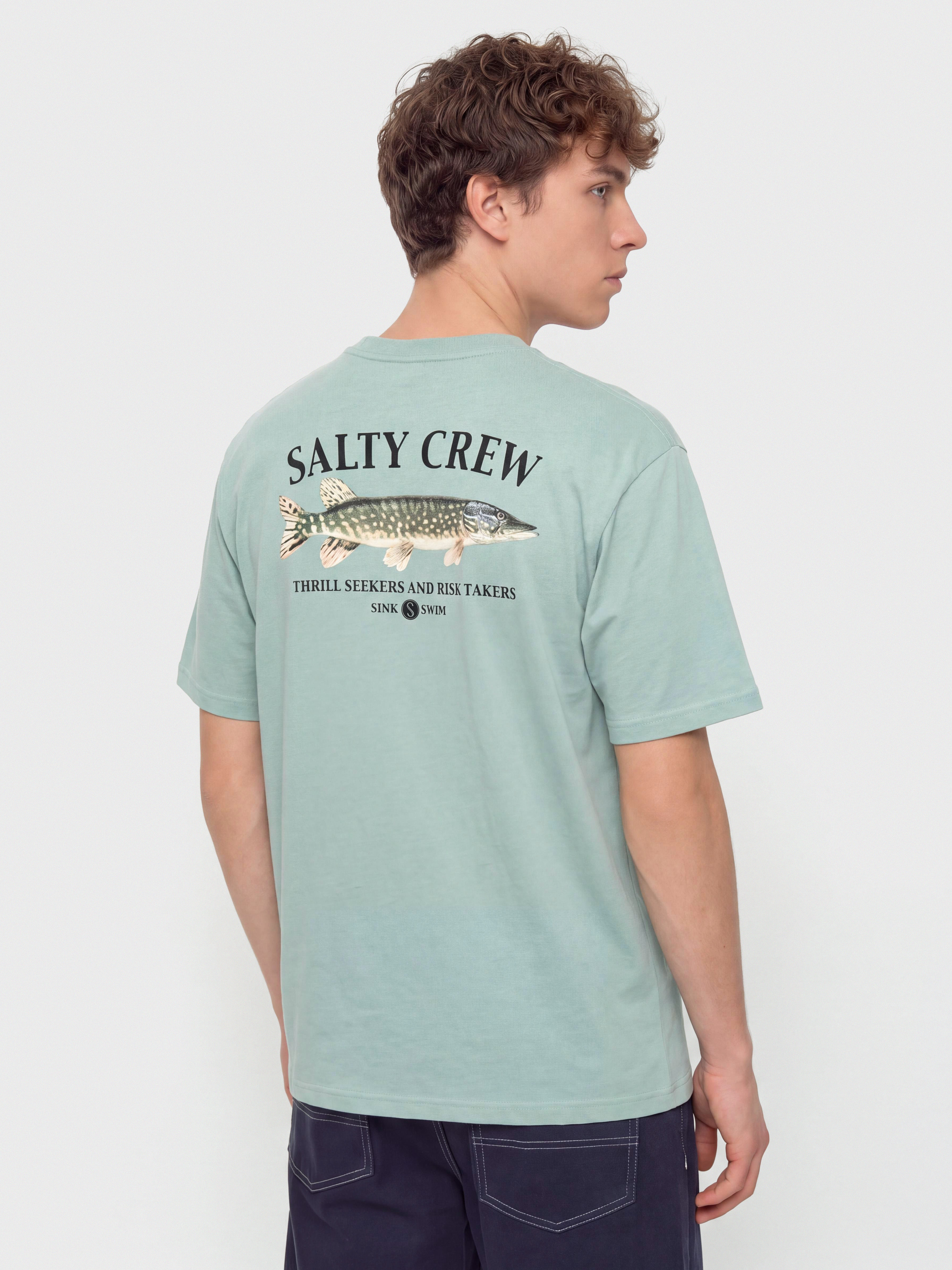 T-shirt Salty Crew Euro Pike (mackerel)