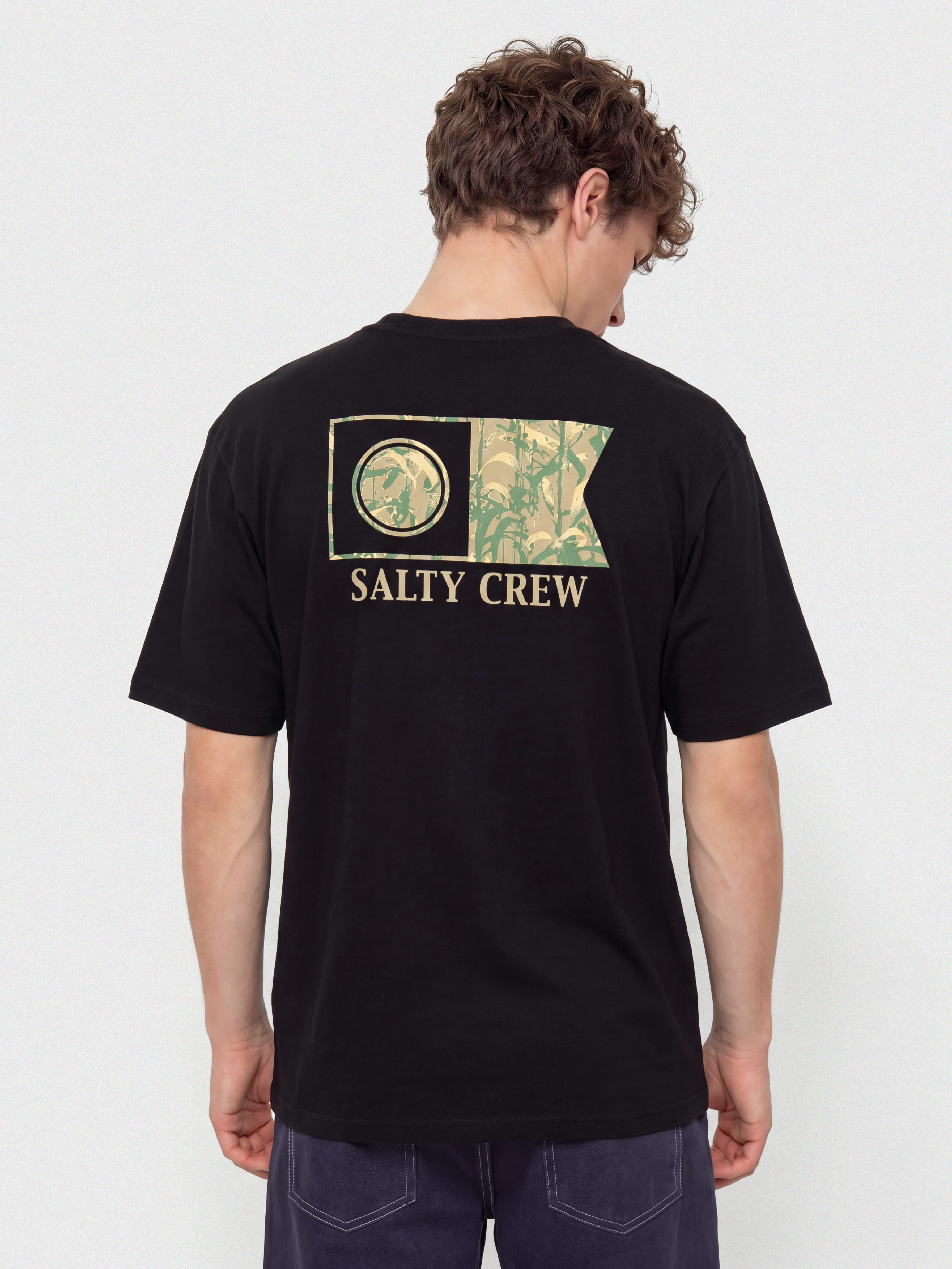 T-shirt Salty Crew Flagship (black)