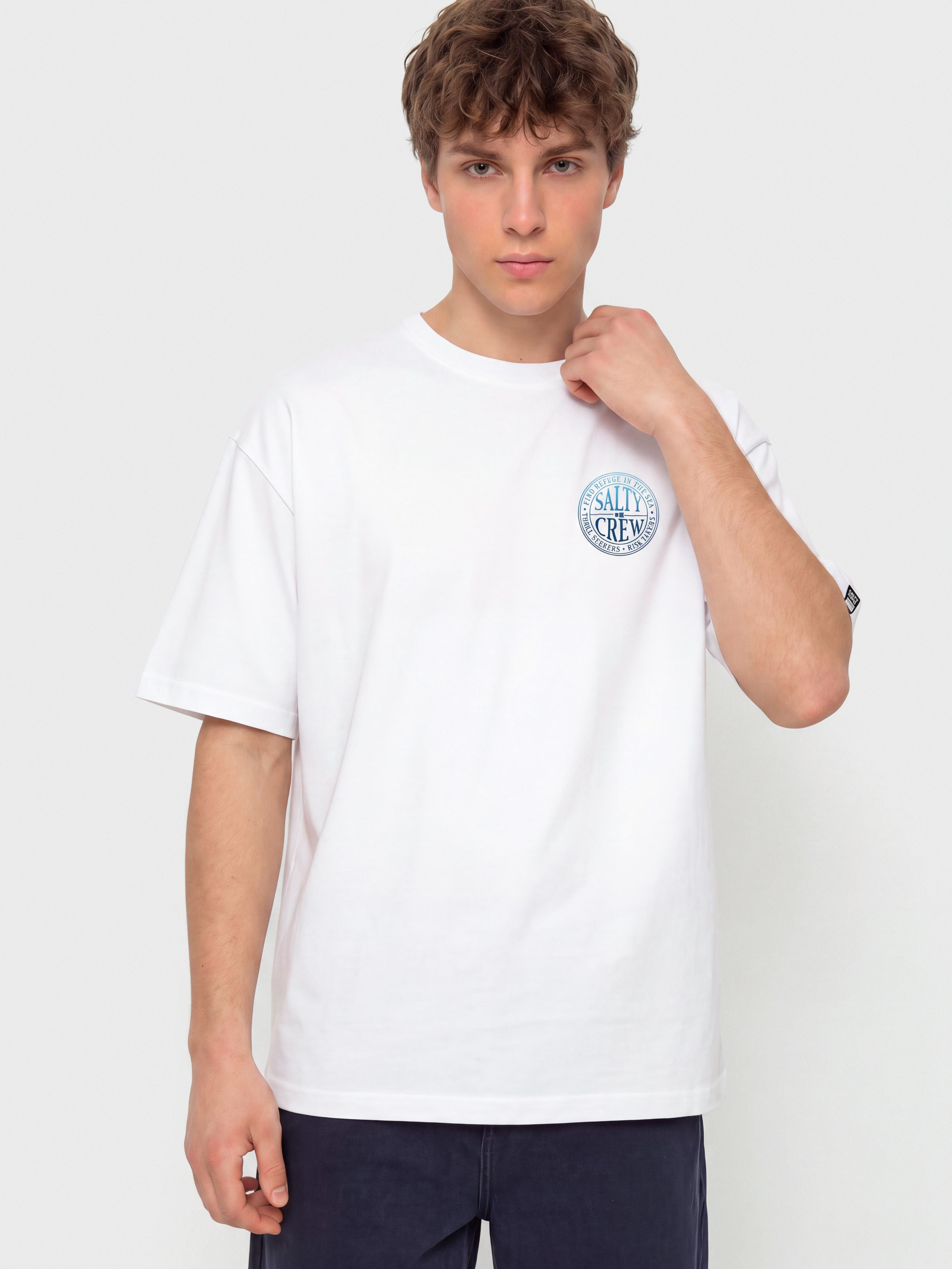 T-shirt Salty Crew Global (white)