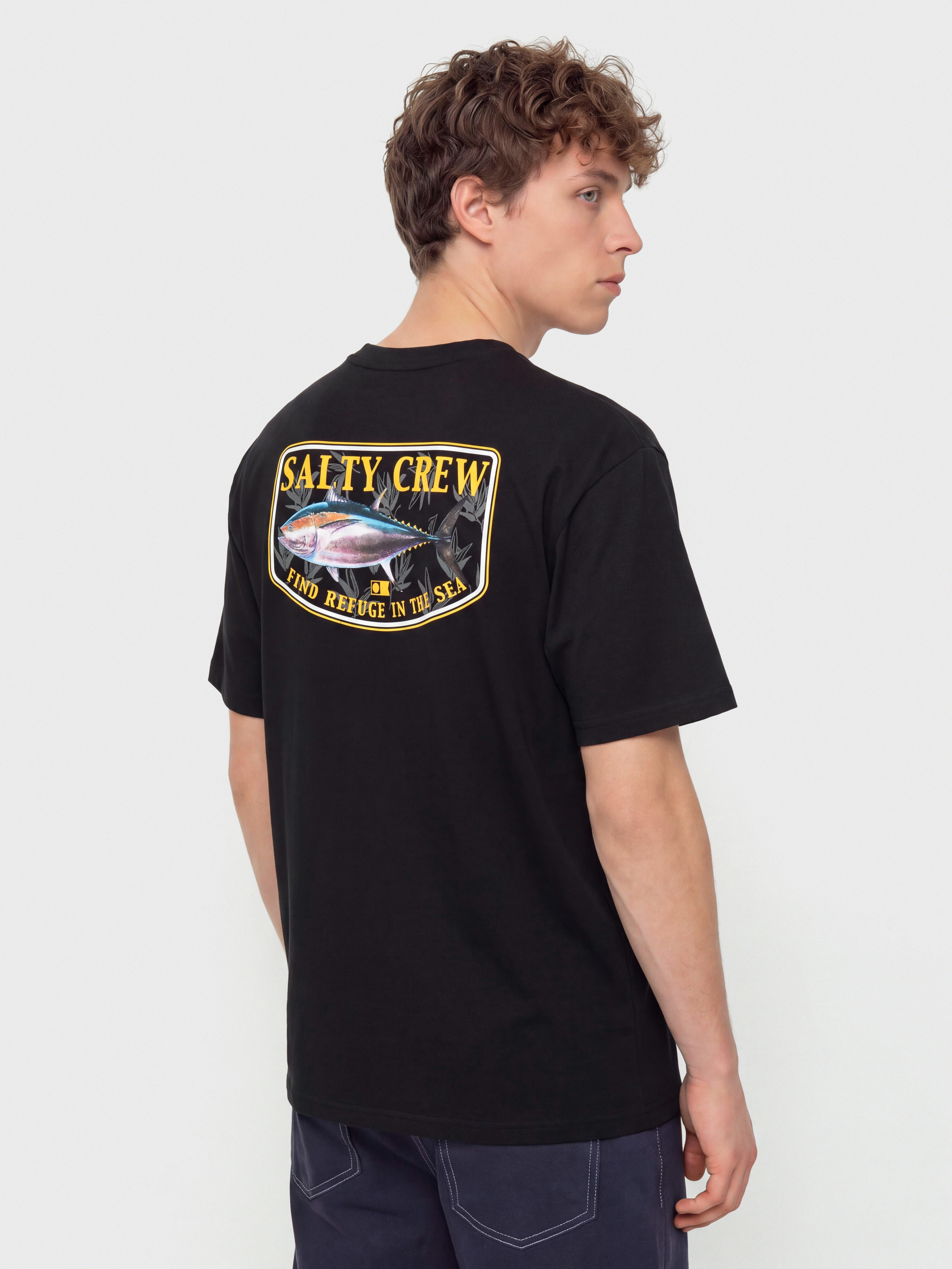 T-shirt Salty Crew Big Blue Fill (black)
