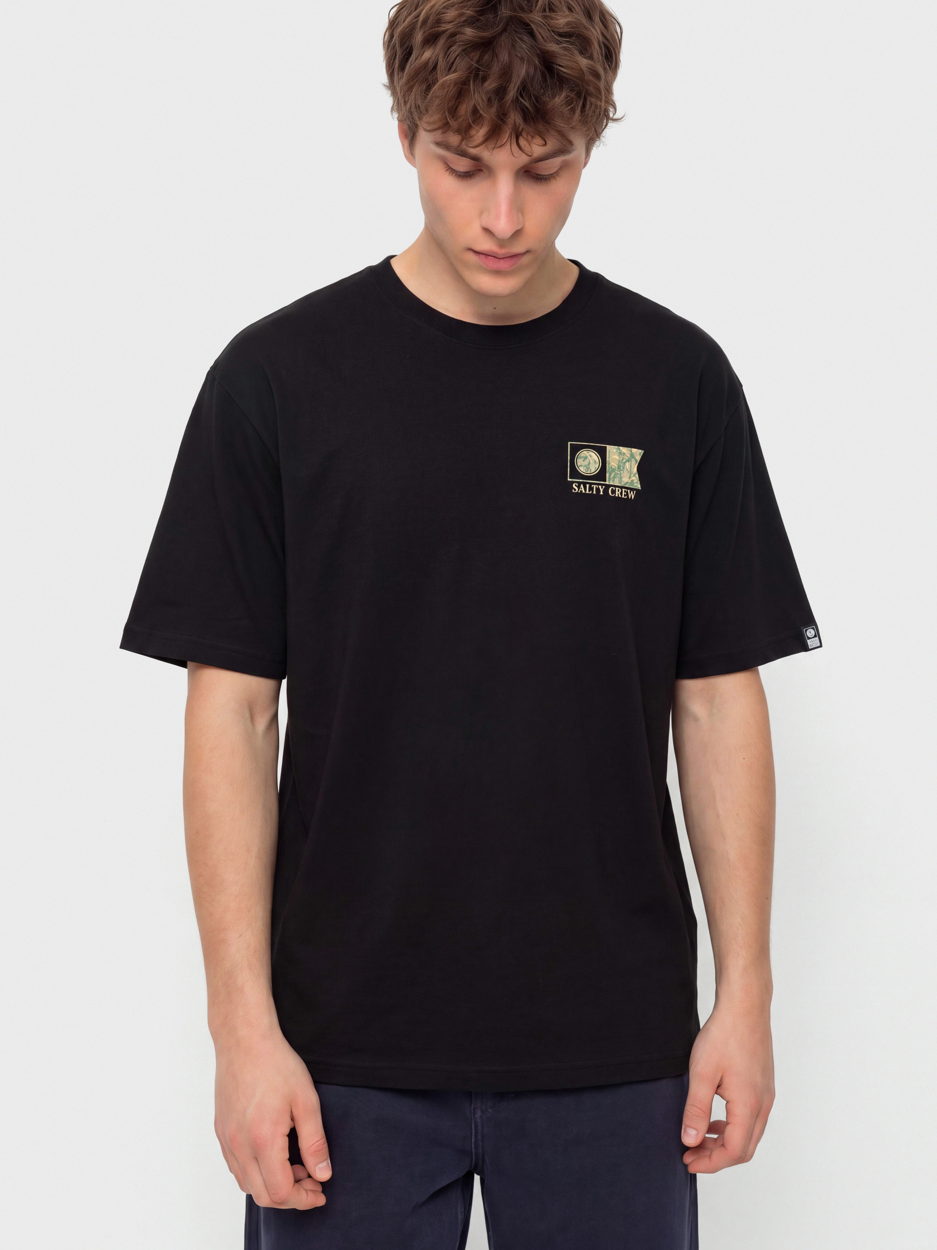 T-shirt Salty Crew Flagship (black)