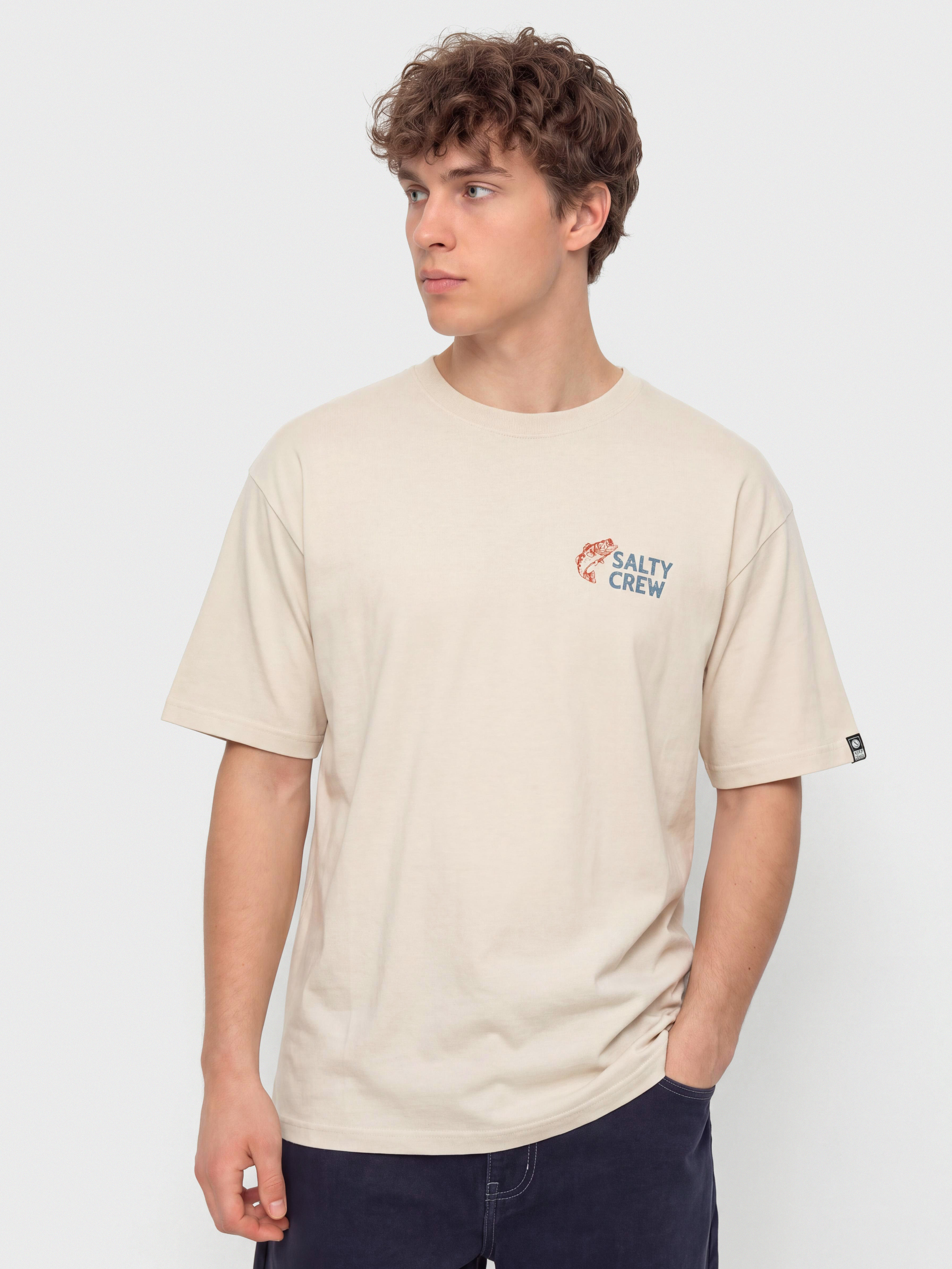 T-shirt Salty Crew Bait Shop (moonbeam)