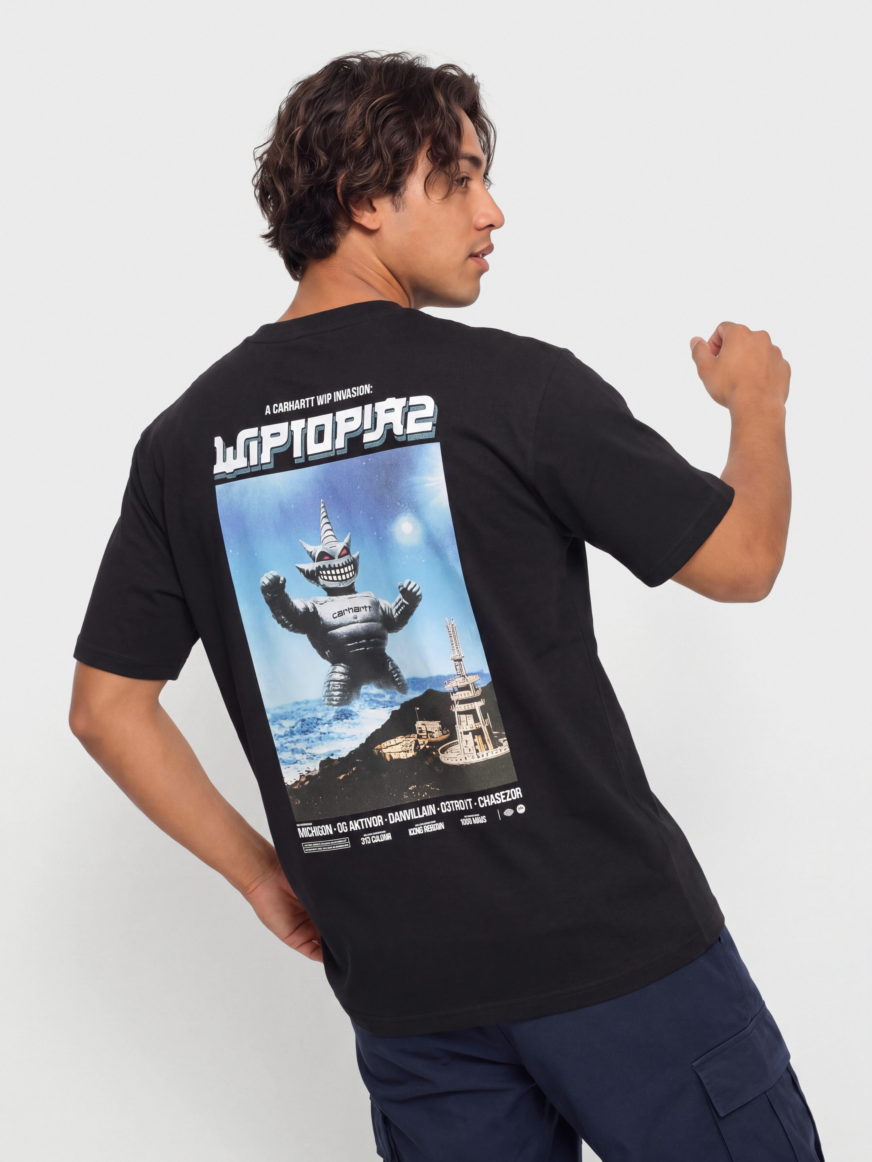 T-shirt Carhartt WIP Wiptopia II (black)