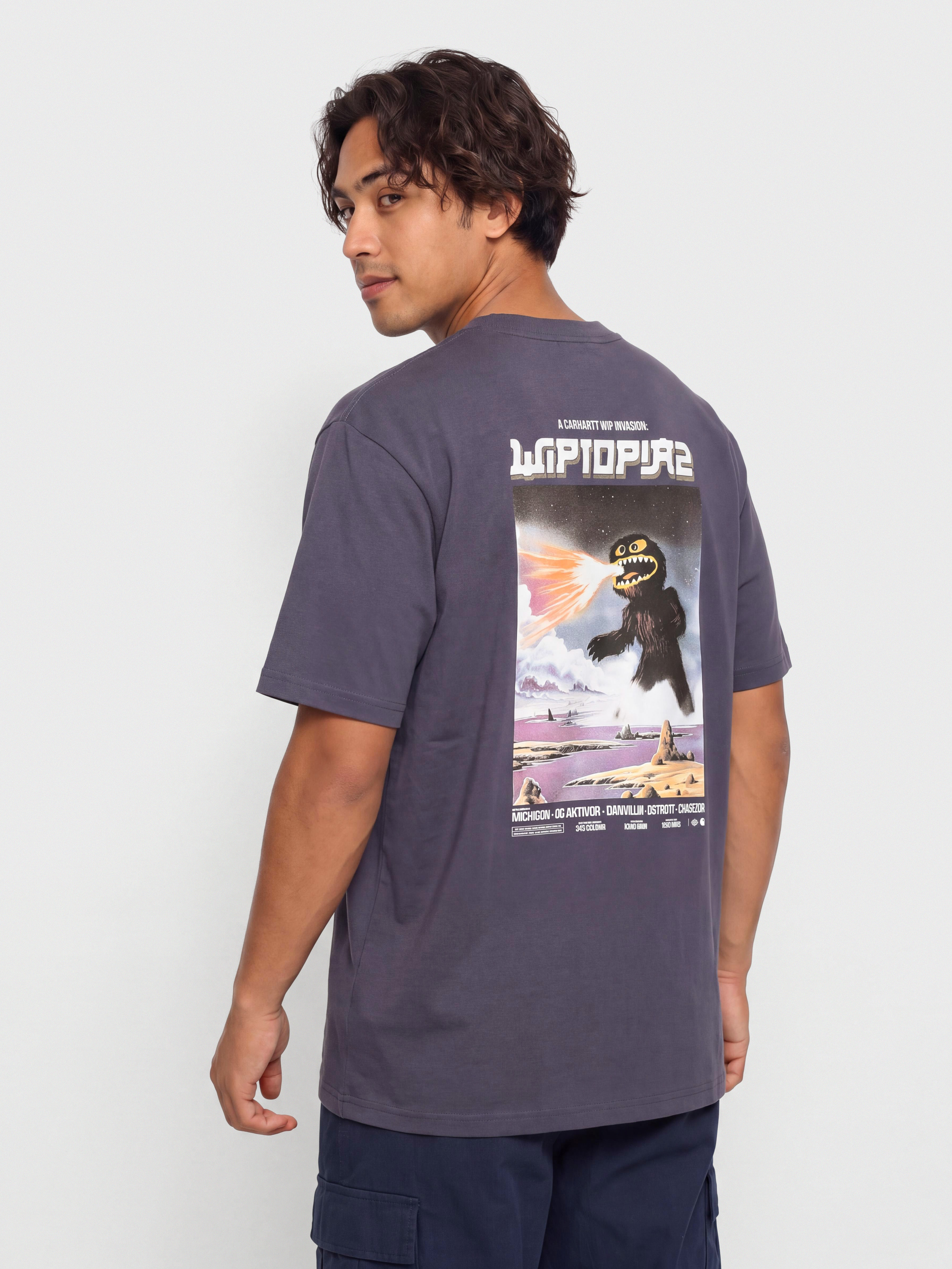 T-shirt Carhartt WIP Wiptopia II (shady purple)