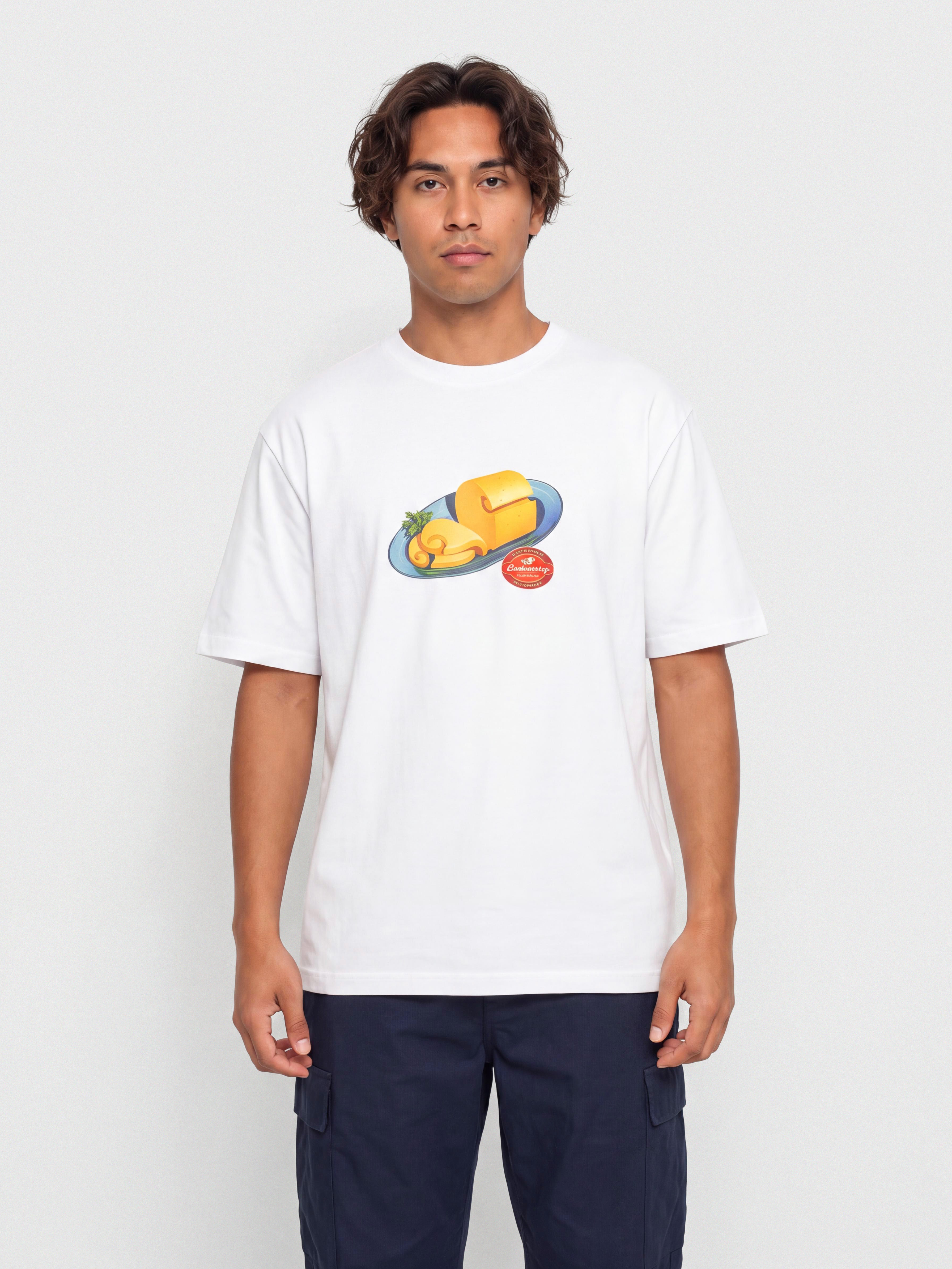 T-shirt Carhartt WIP Fromage (white)