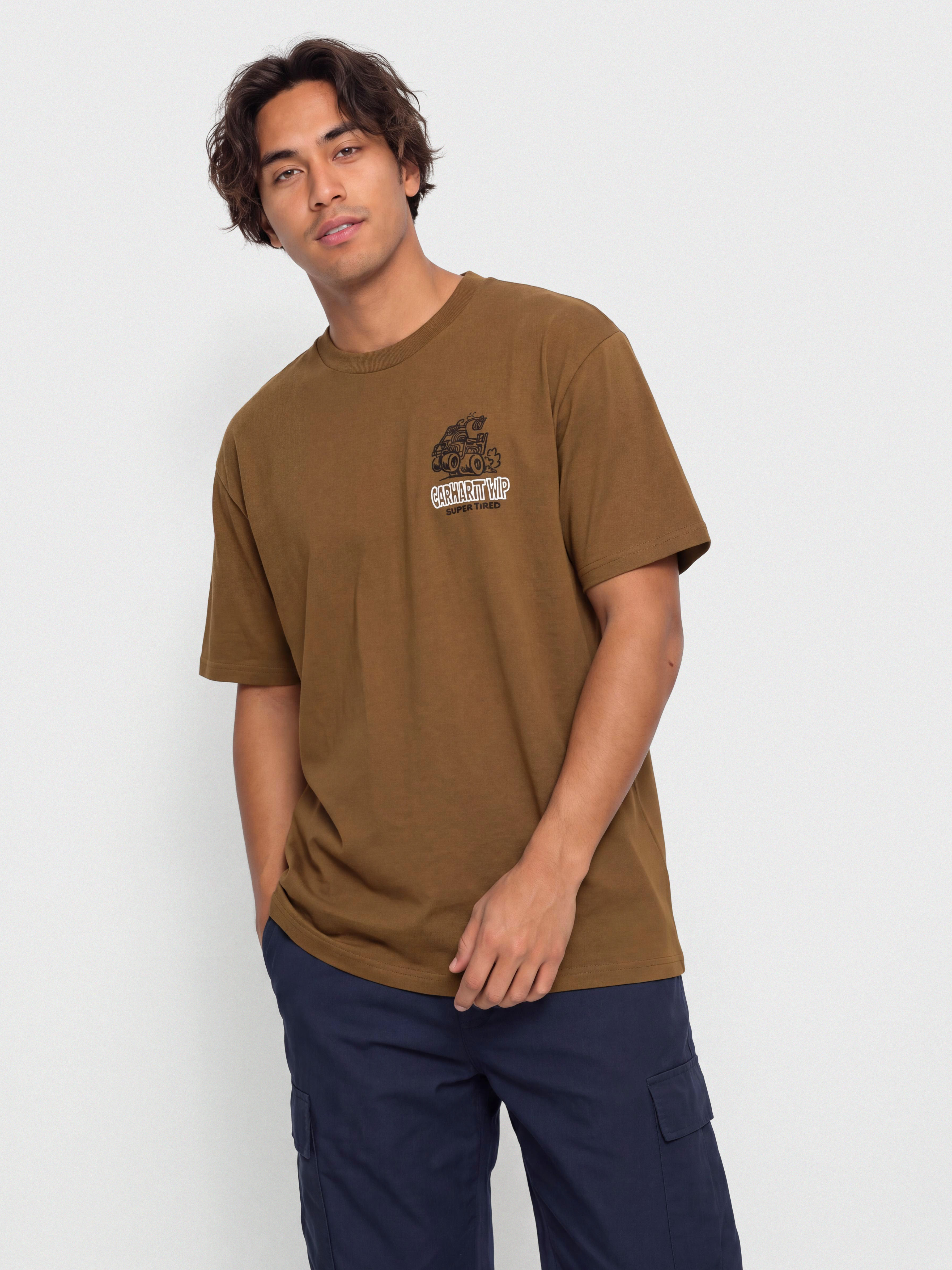 T-shirt Carhartt WIP Hot Rat (wip h brown)