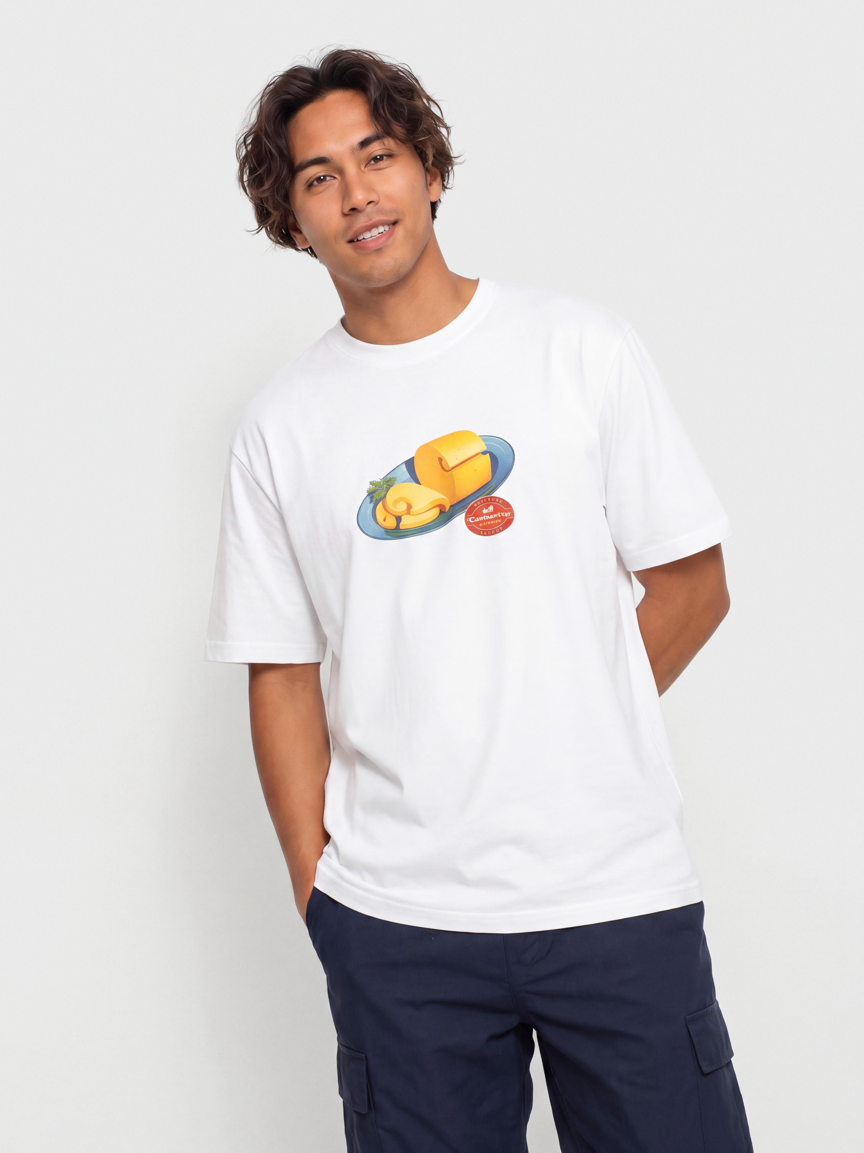 T-shirt Carhartt WIP Fromage (white)