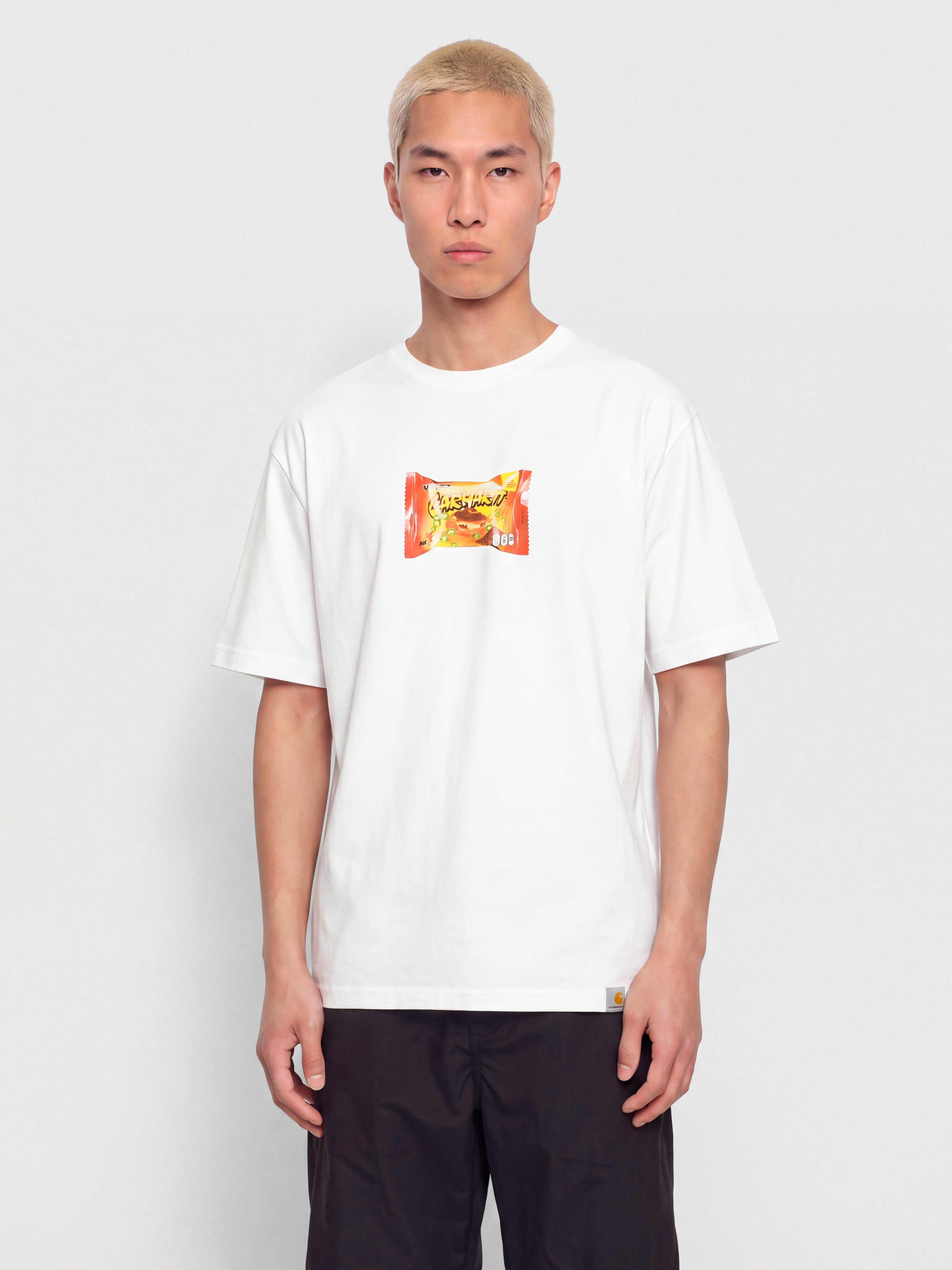 T-shirt Carhartt WIP Road Side Snack (white)