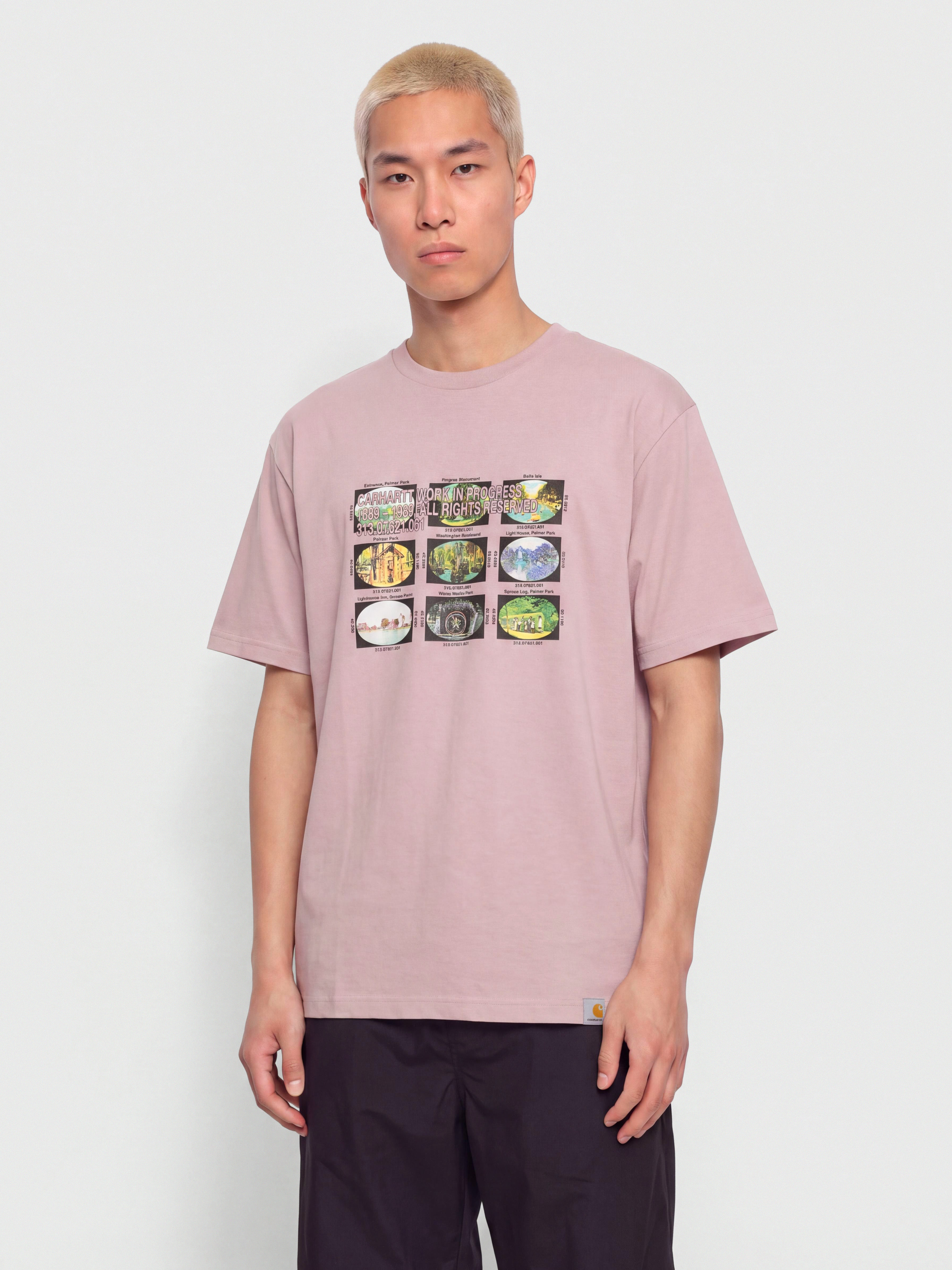 T-shirt Carhartt WIP Coordinates (hortensia)