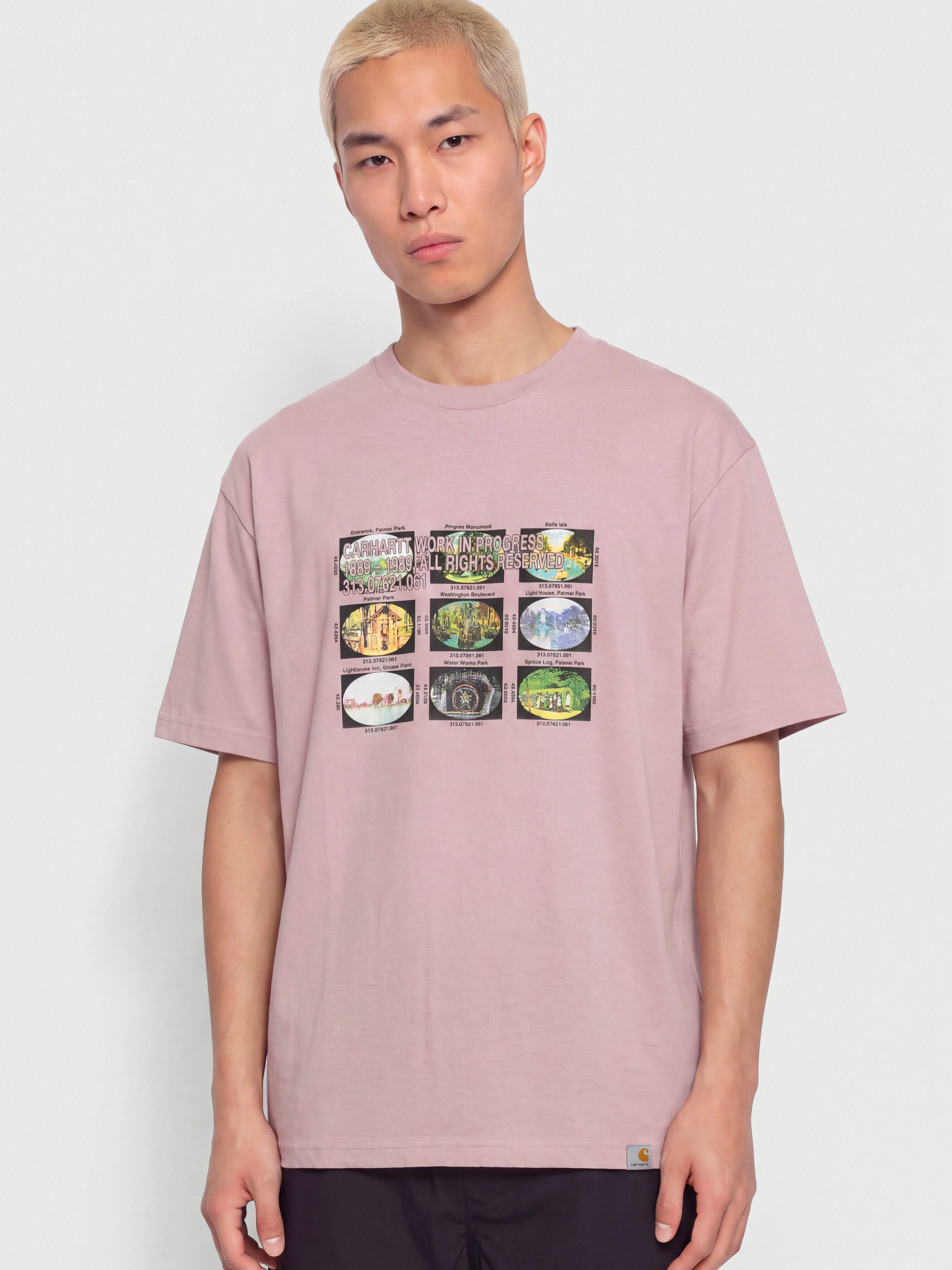 T-shirt Carhartt WIP Coordinates (hortensia)