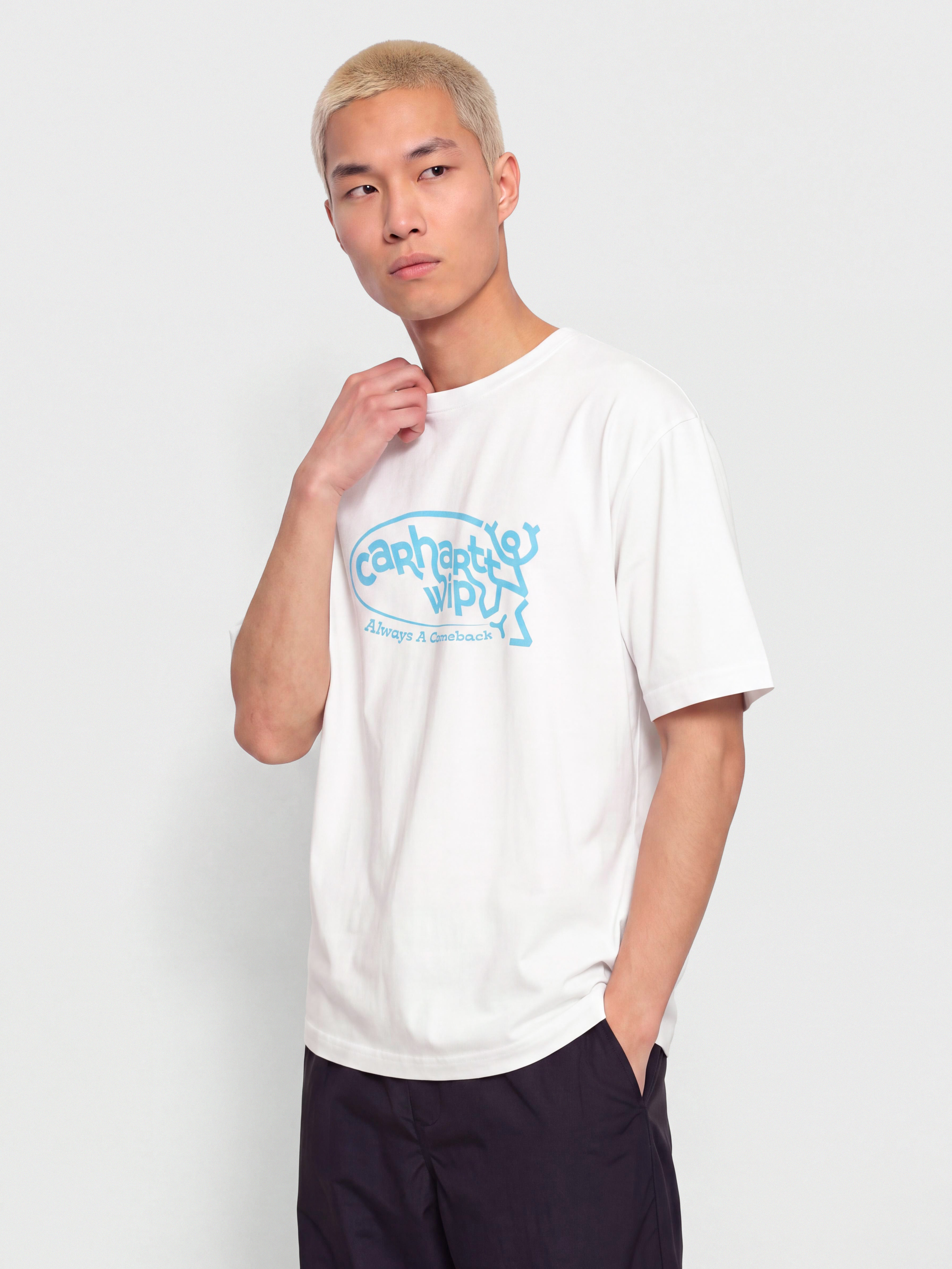 T-shirt Carhartt WIP Always A Come Back (white)