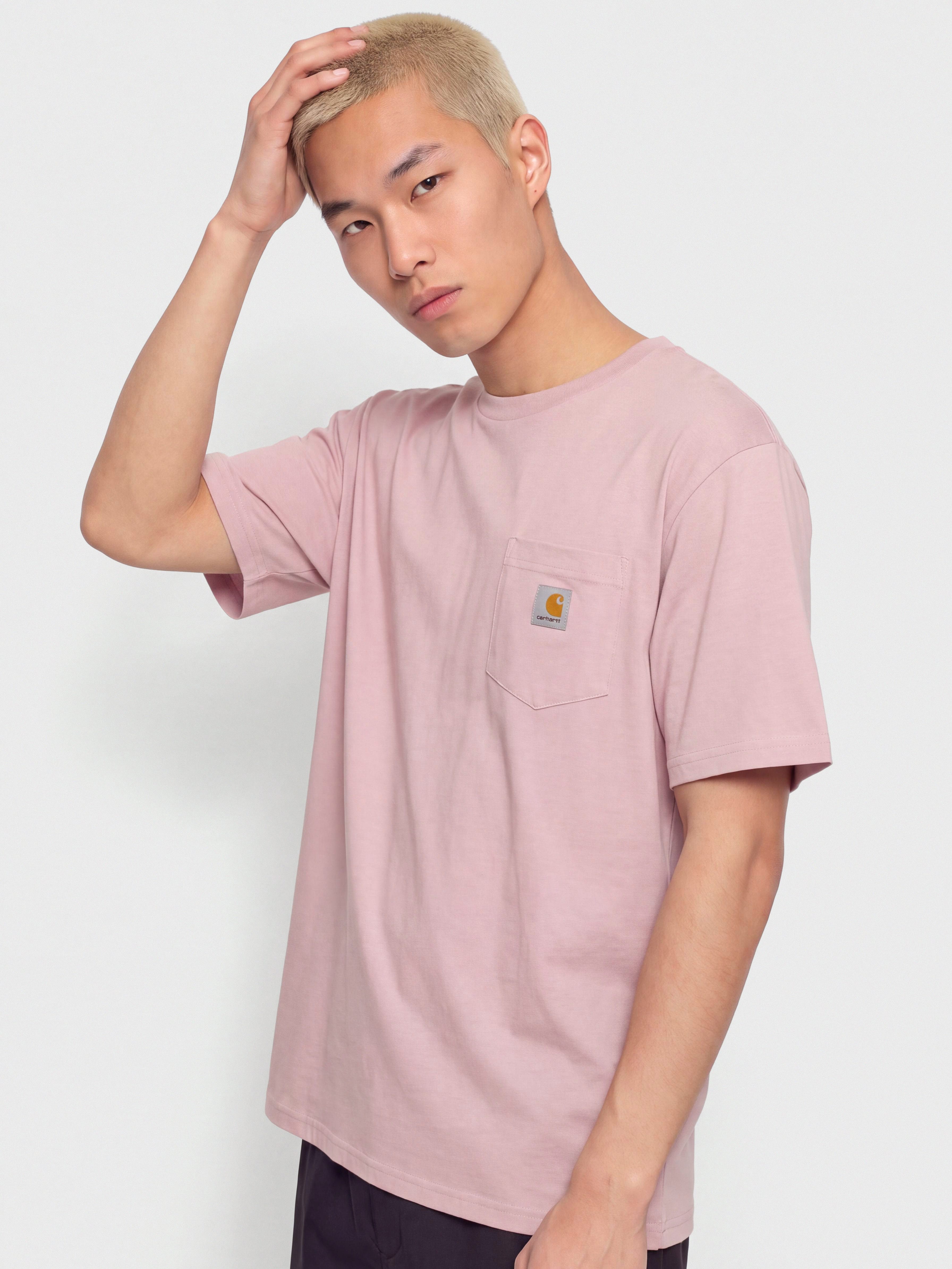 T-shirt Carhartt WIP Pocket (hortensia)