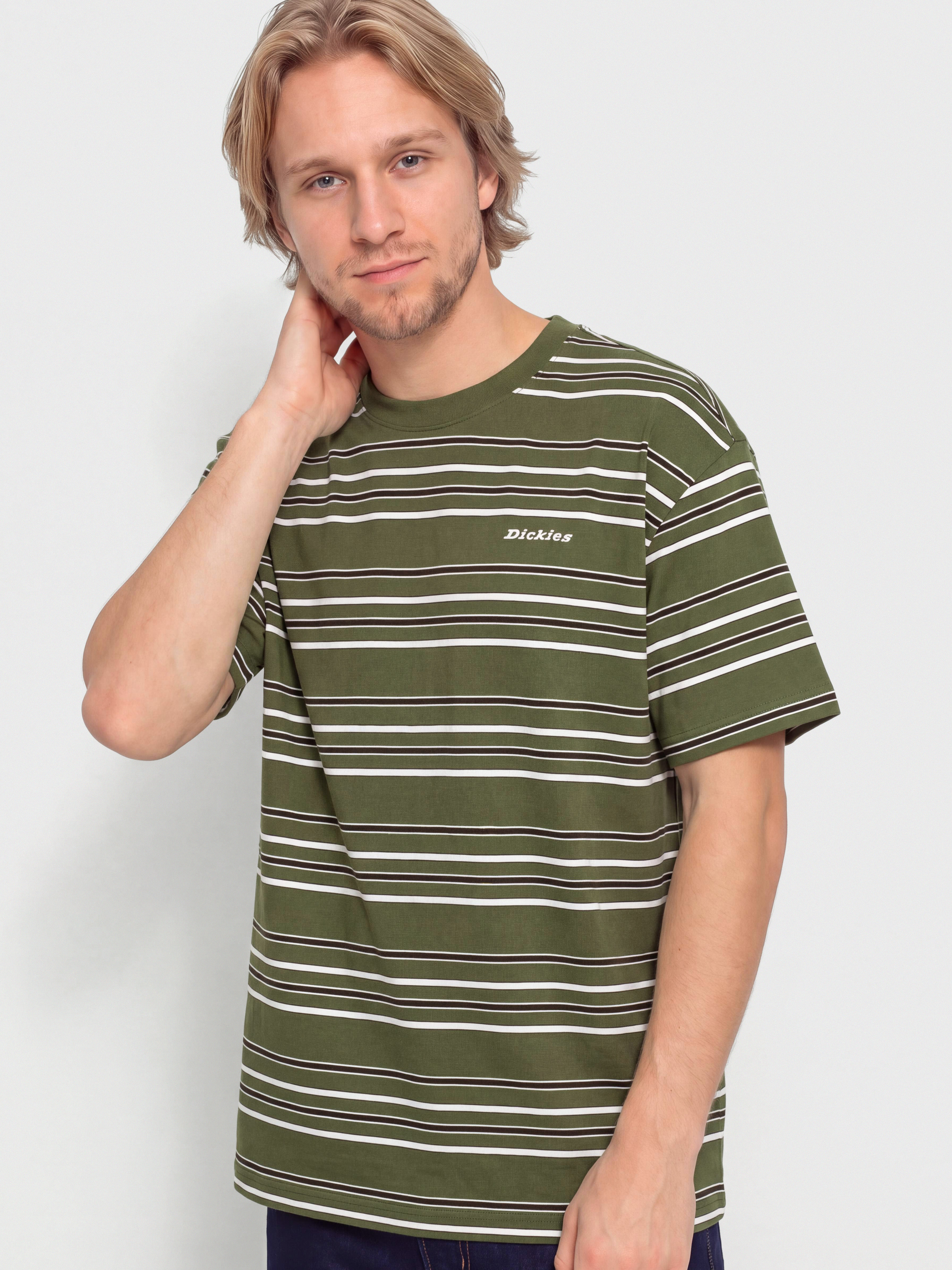 T-shirt Dickies East Liberty Stripe (cypress)
