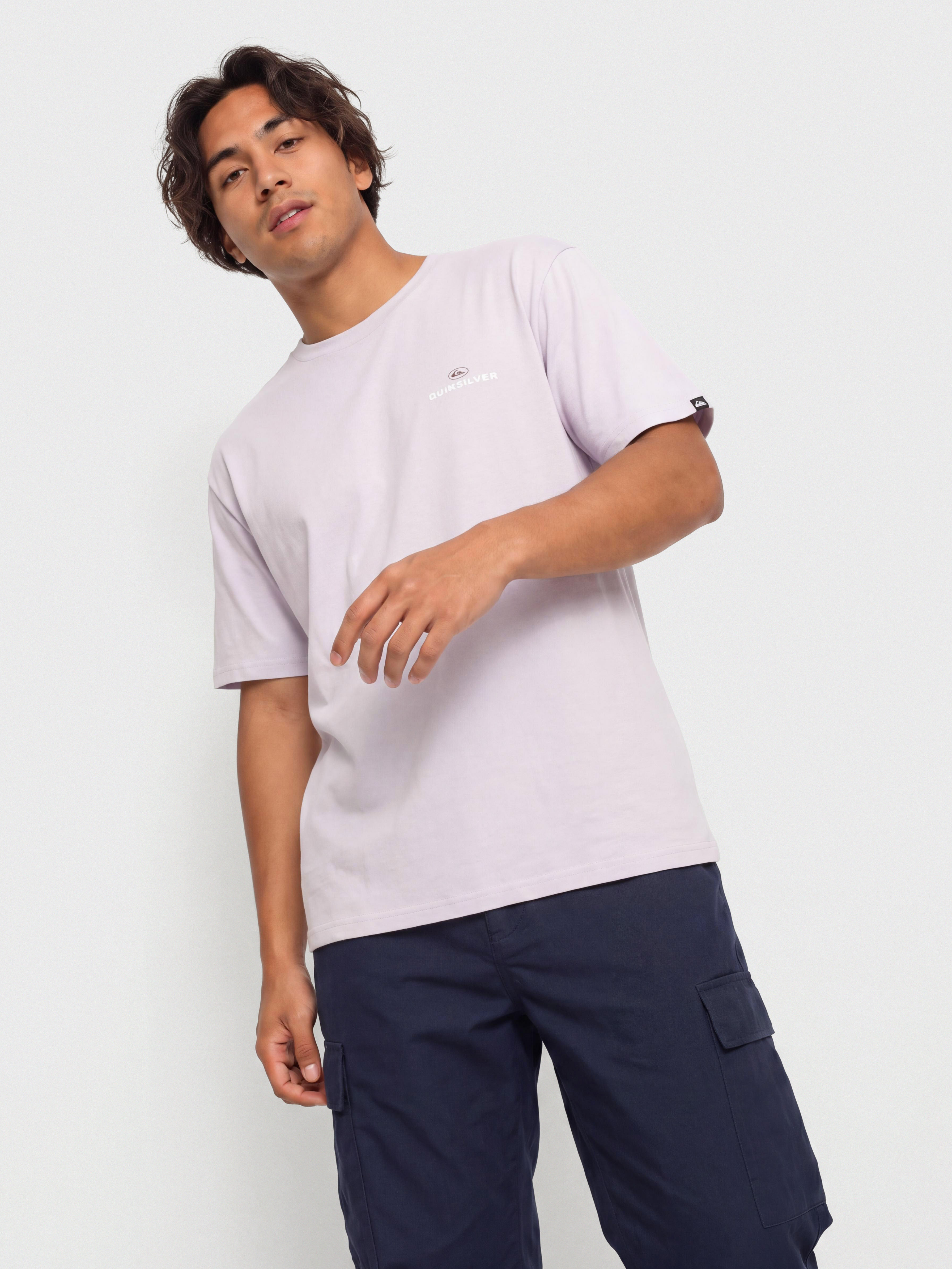 T-shirt Quiksilver Upside Down (orchid petal)