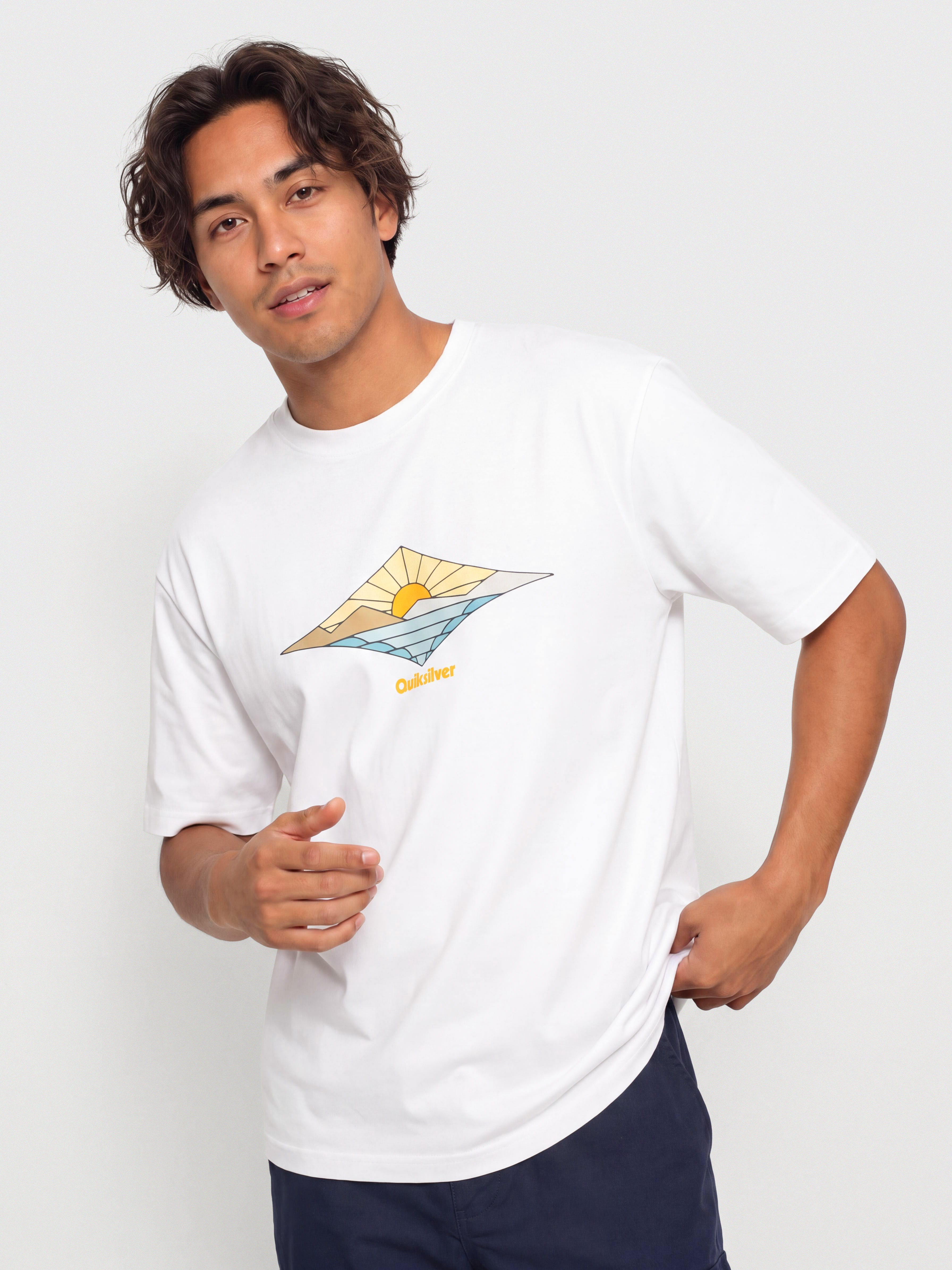 T-shirt Quiksilver Dawn (white)
