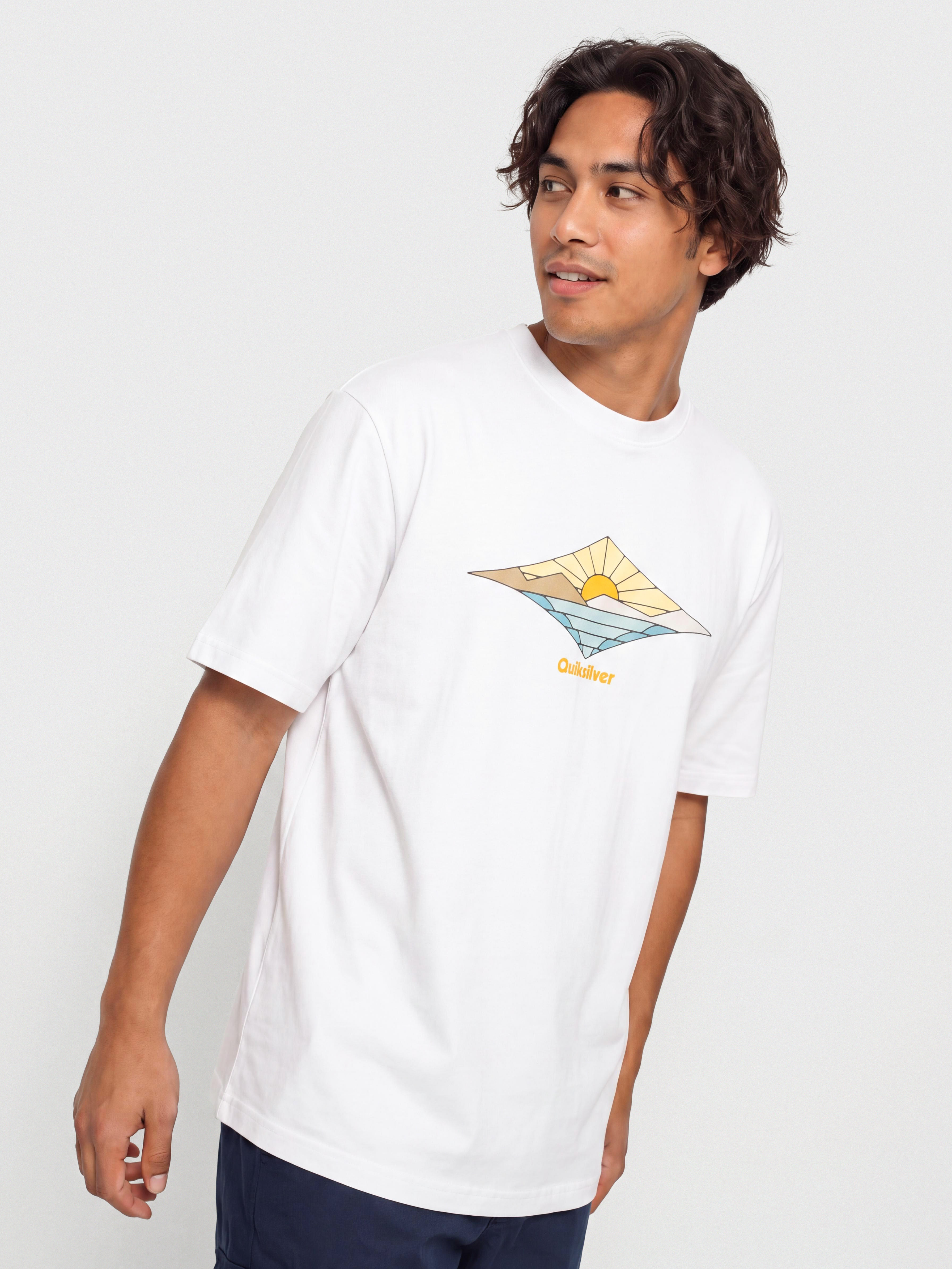 T-shirt Quiksilver Dawn (white)