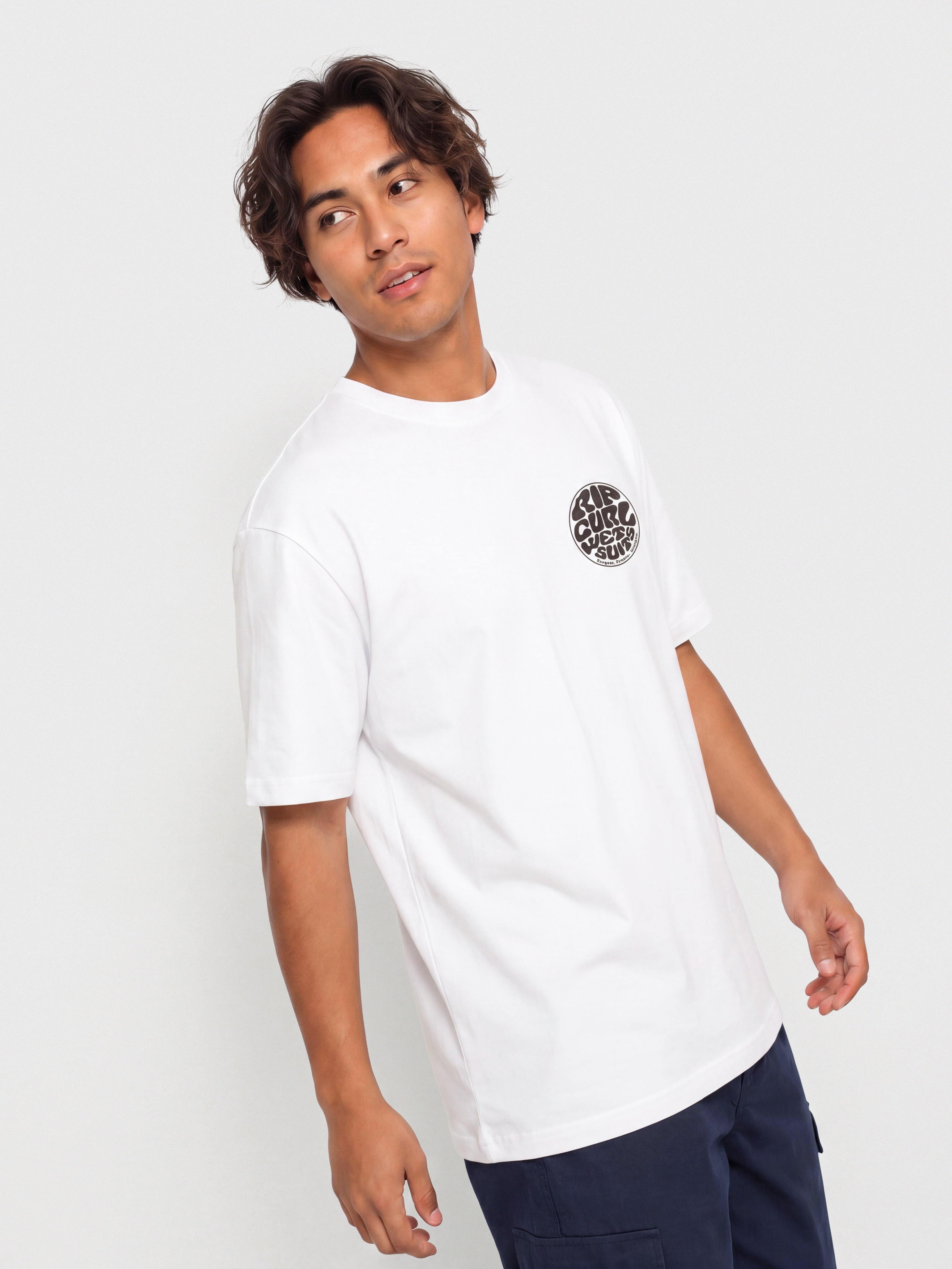 T-shirt Rip Curl Wettie Icon (optical white)