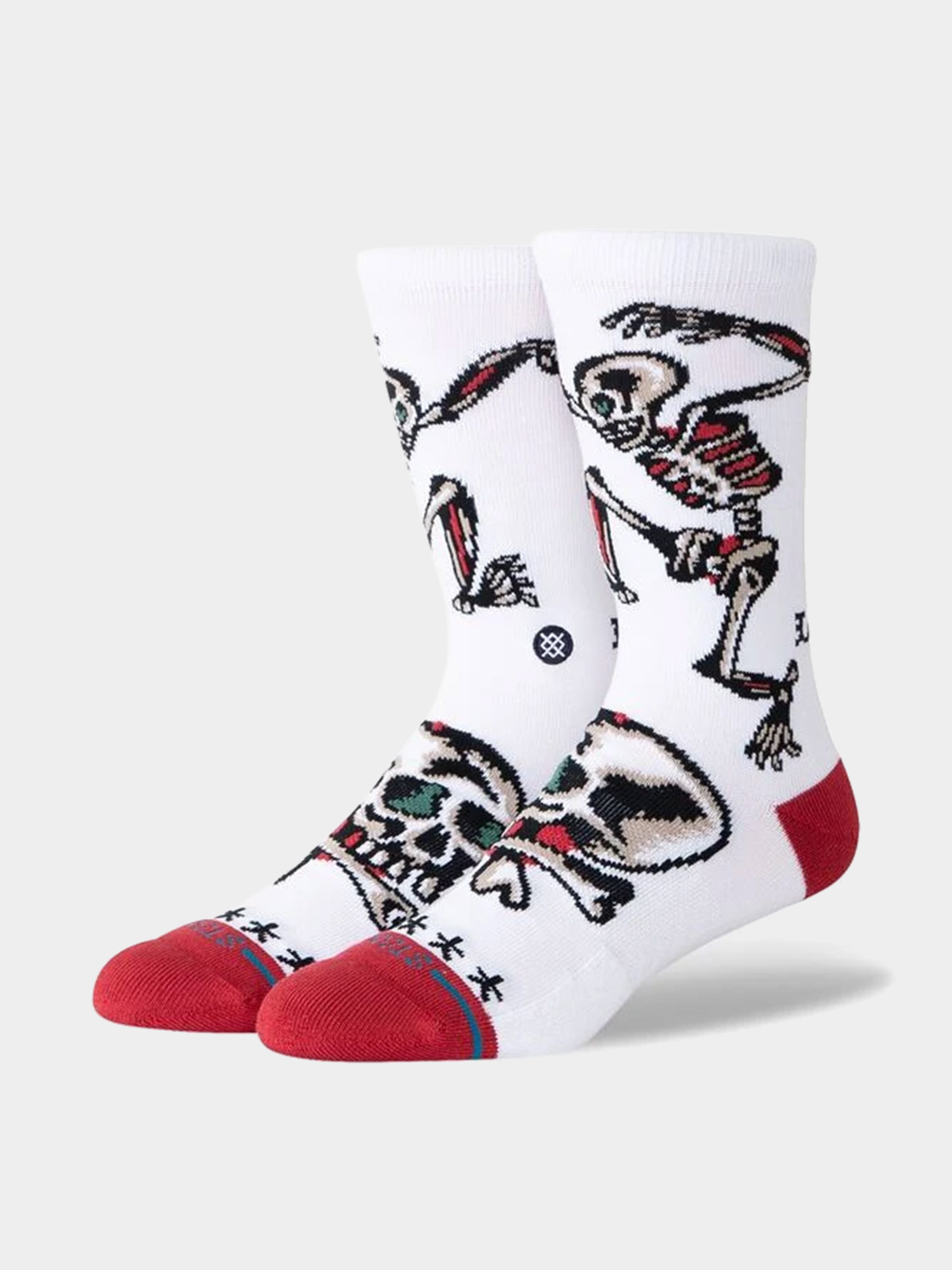 Skarpetki Stance Skeleton Crew (white)