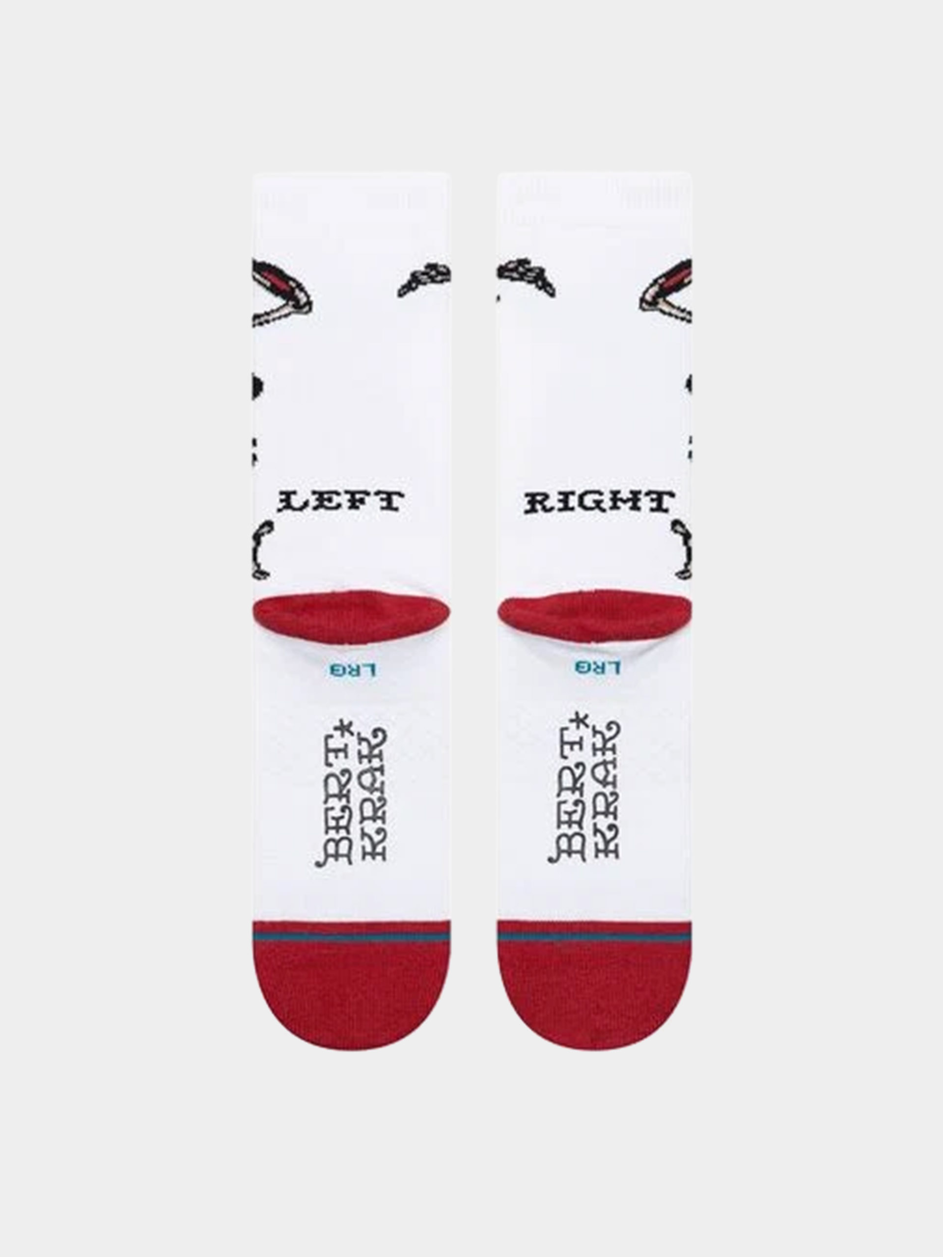 Skarpetki Stance Skeleton Crew (white)
