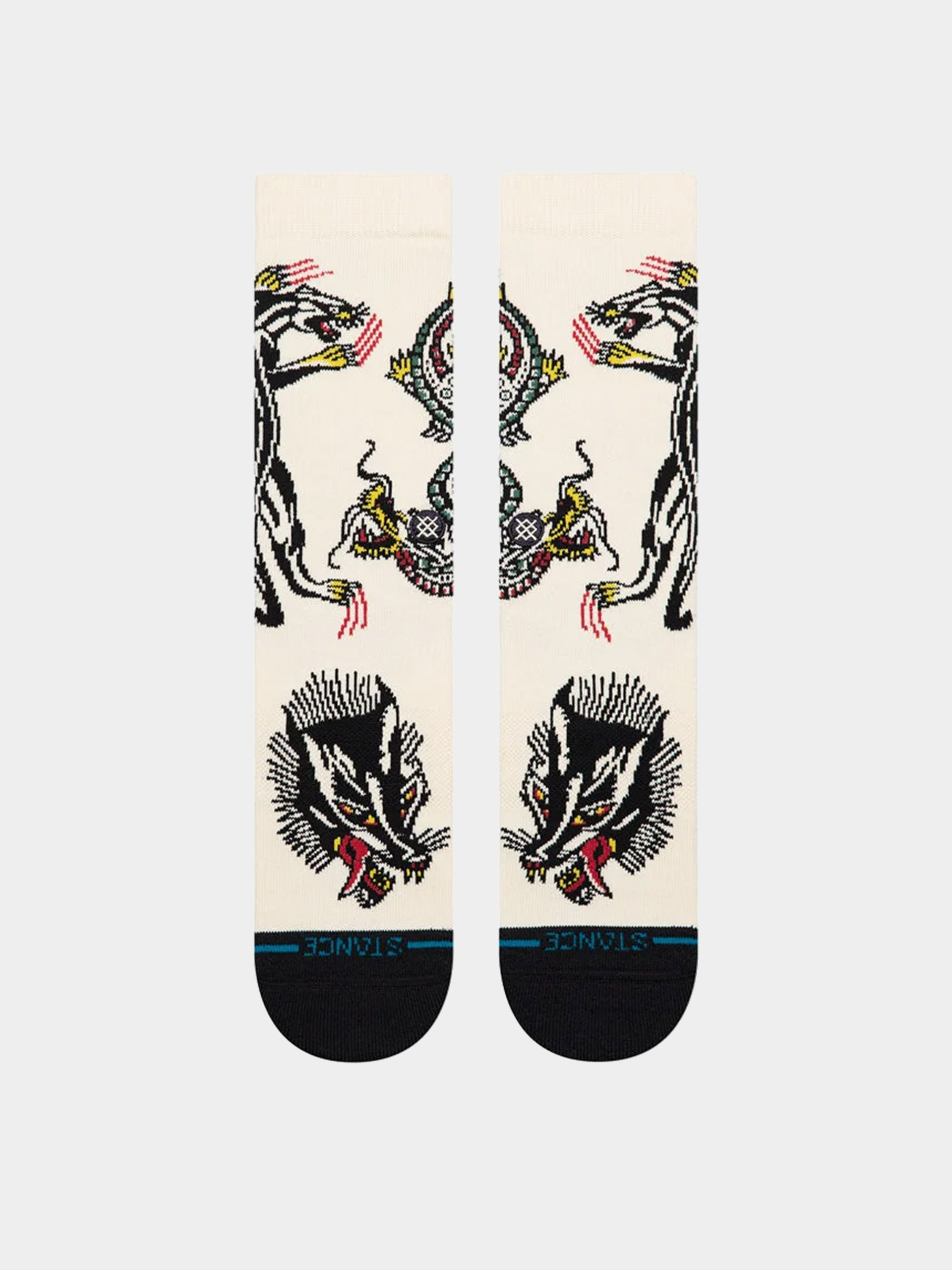 Skarpetki Stance Battle Crew (cream)