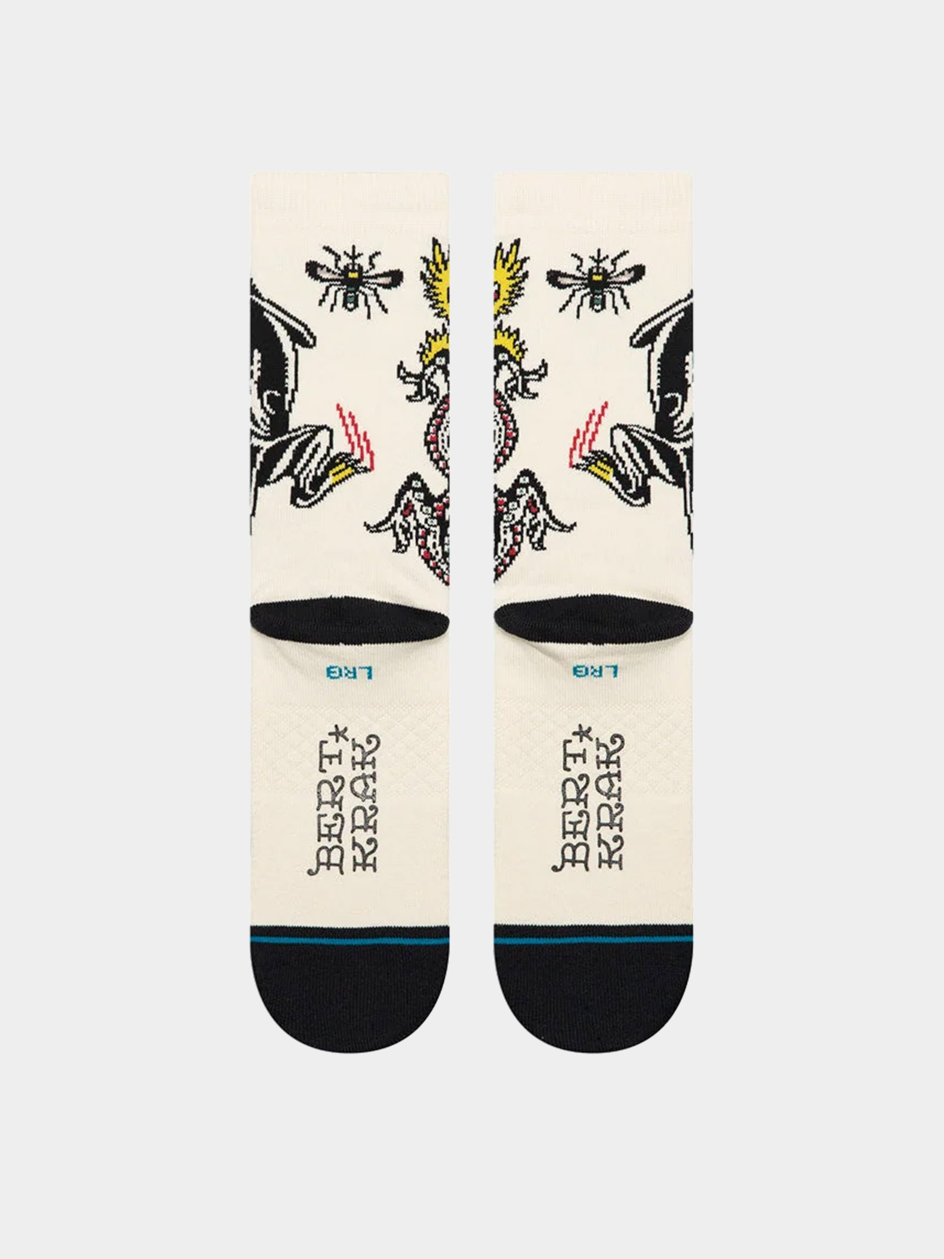 Skarpetki Stance Battle Crew (cream)