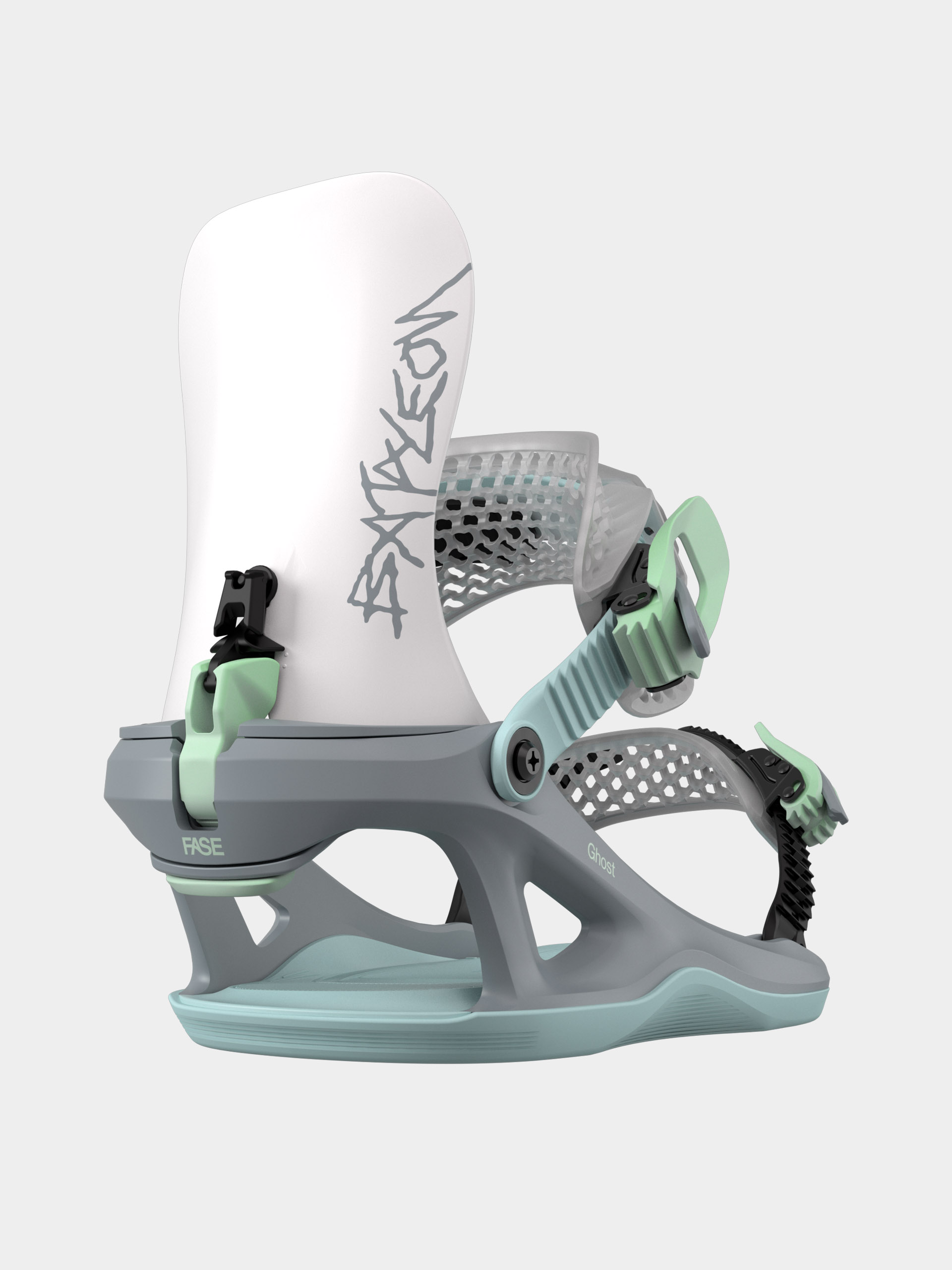 Damskie Wiązania snowboardowe Bataleon Ghost Fase (gray pistachio)