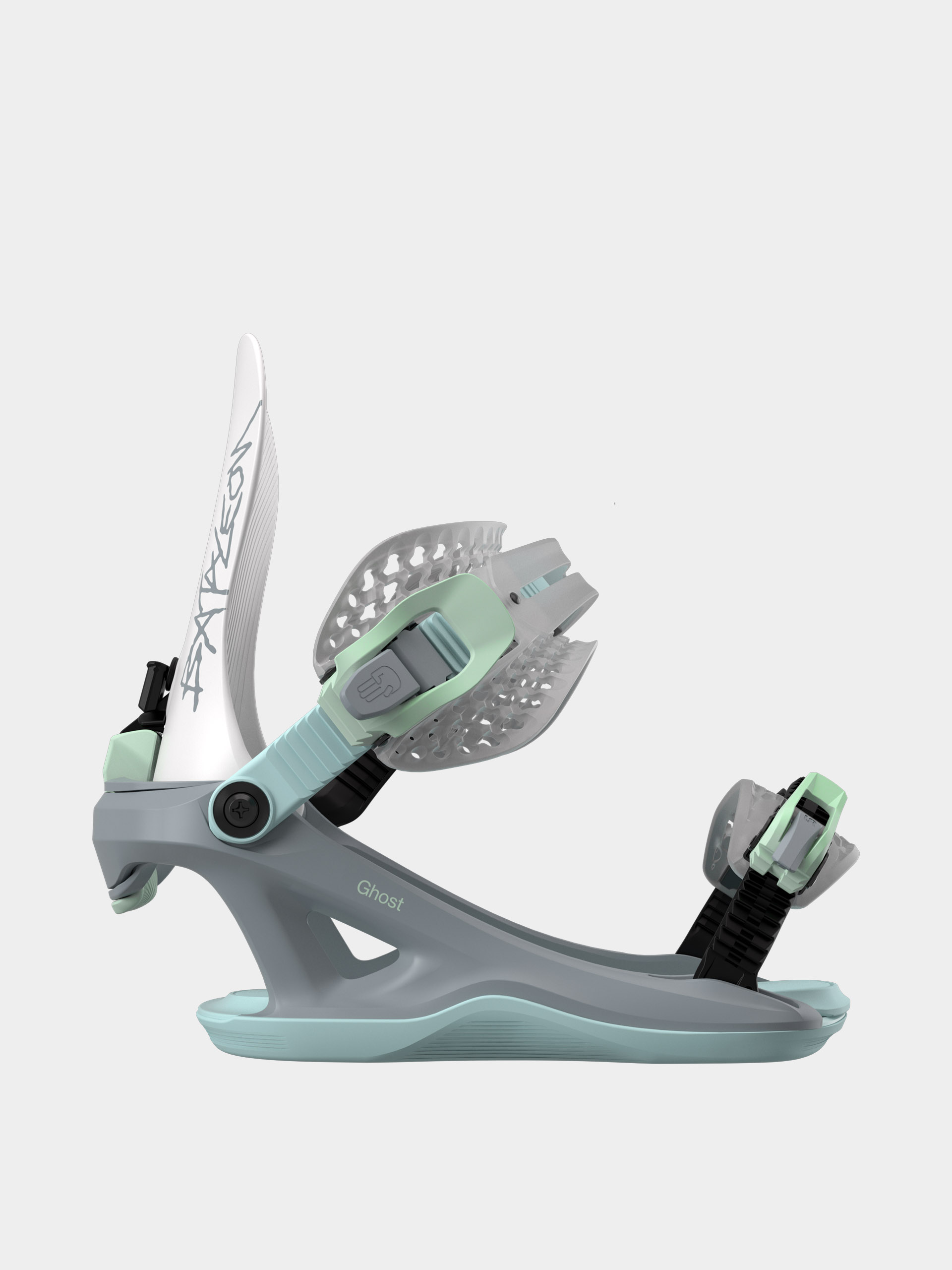 Damskie Wiązania snowboardowe Bataleon Ghost Fase (gray pistachio)