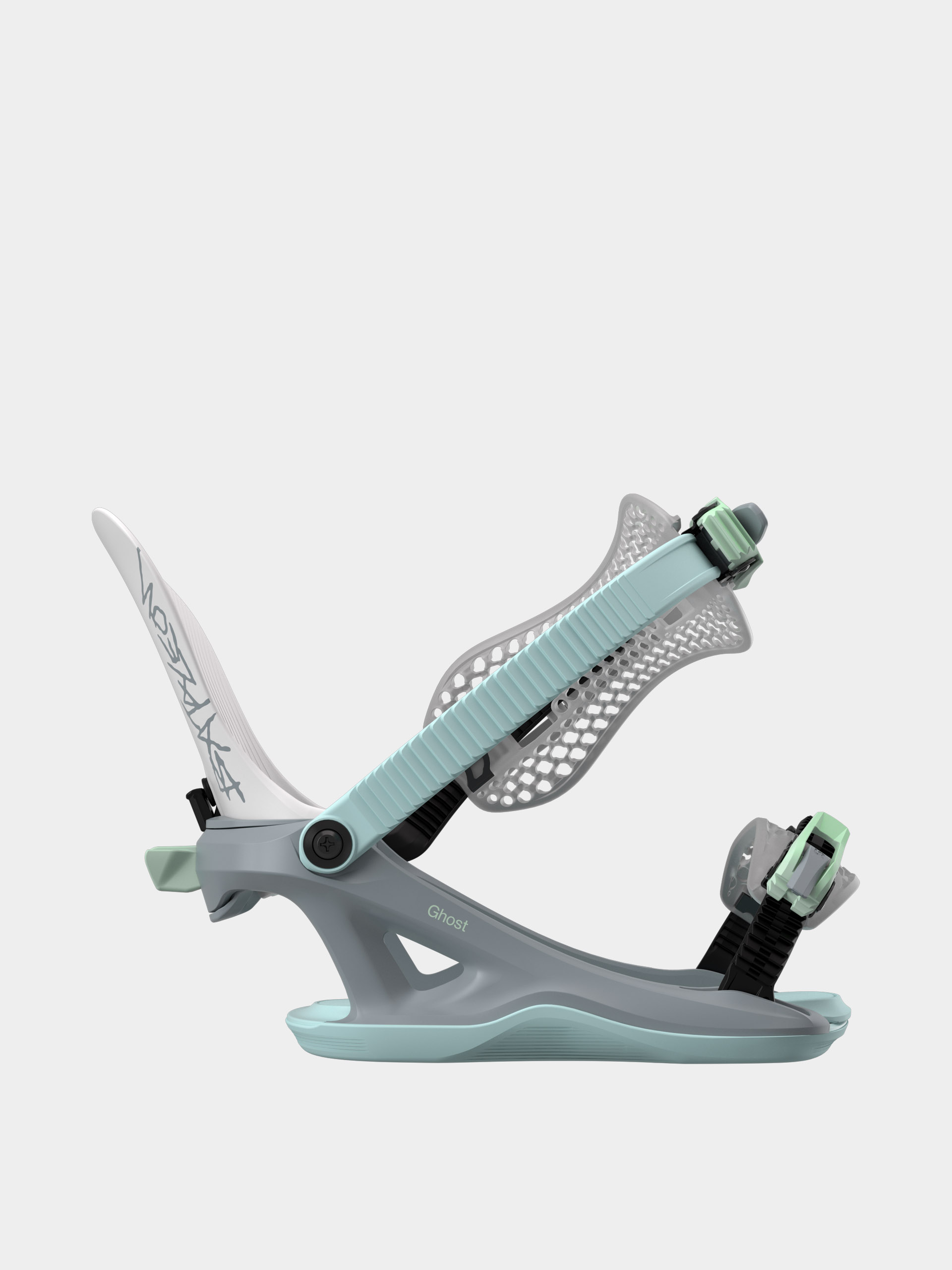 Damskie Wiązania snowboardowe Bataleon Ghost Fase (gray pistachio)