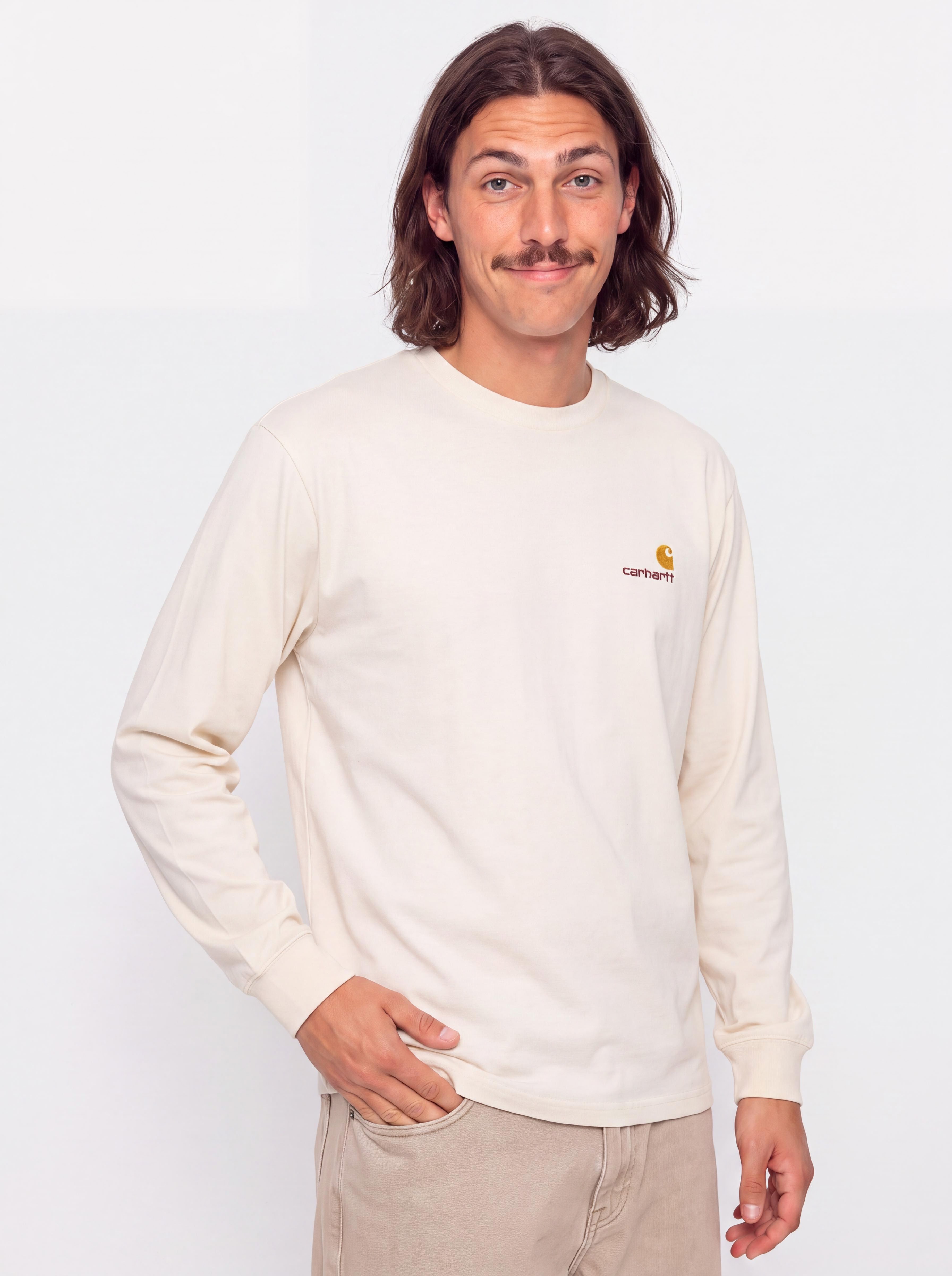 Longsleeve Carhartt WIP American Script