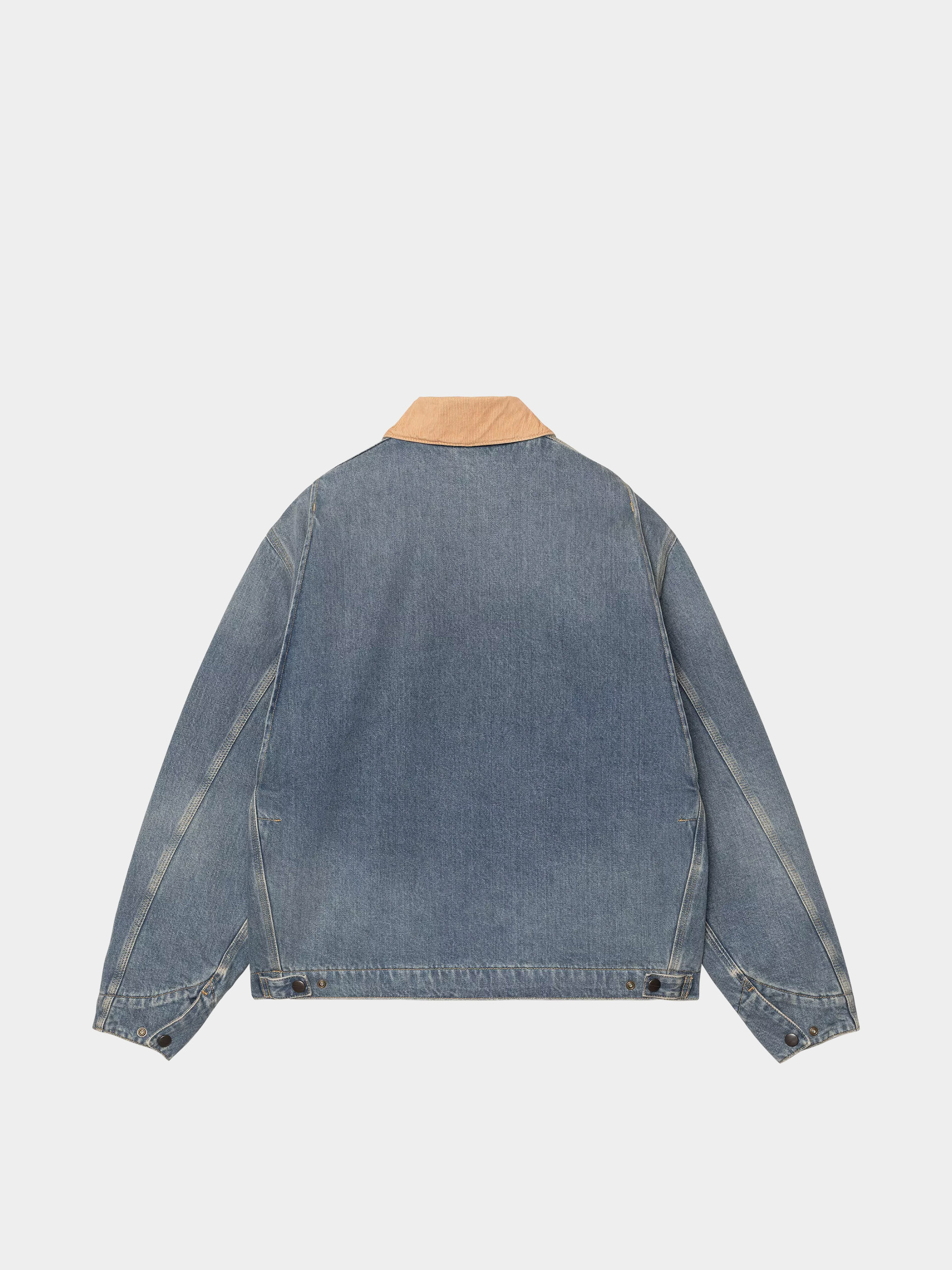 Kurtka Carhartt WIP OG Detroit (blue/dusty h brown/old used wash)