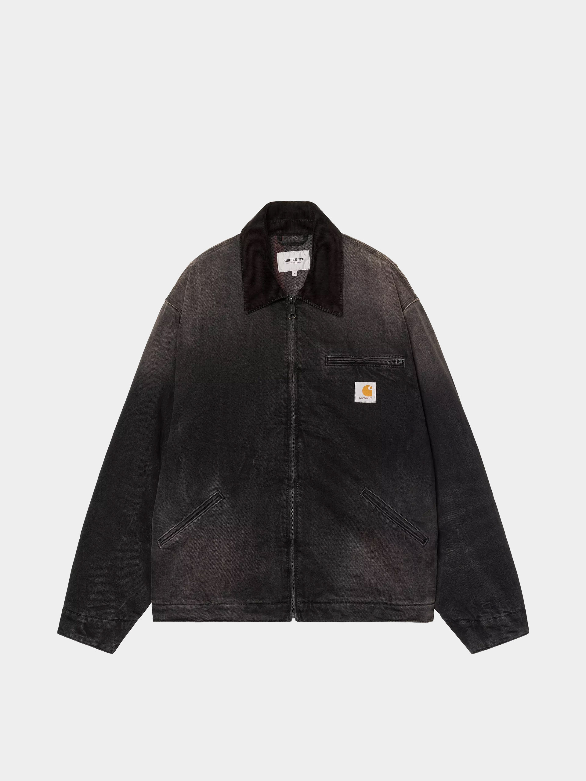 Kurtka Carhartt WIP OG Detroit (black/black/tobacco used wash)