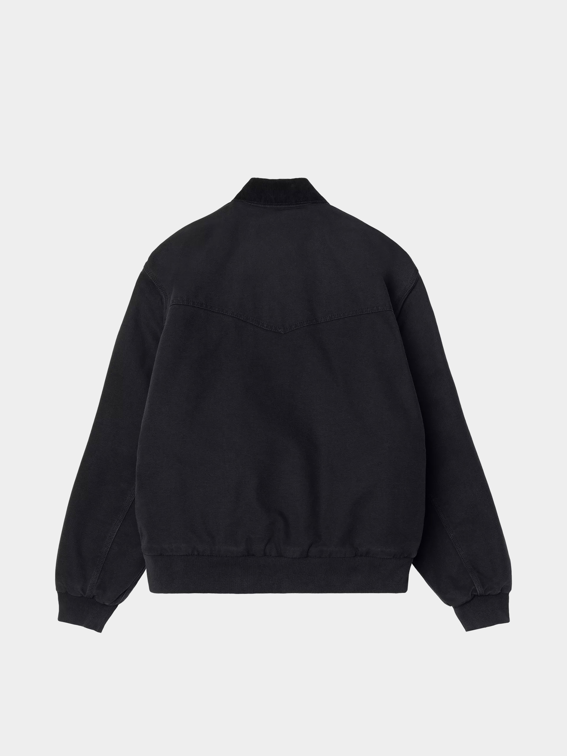 Kurtka Carhartt WIP OG Santa Fe (black/black/stone canvas)