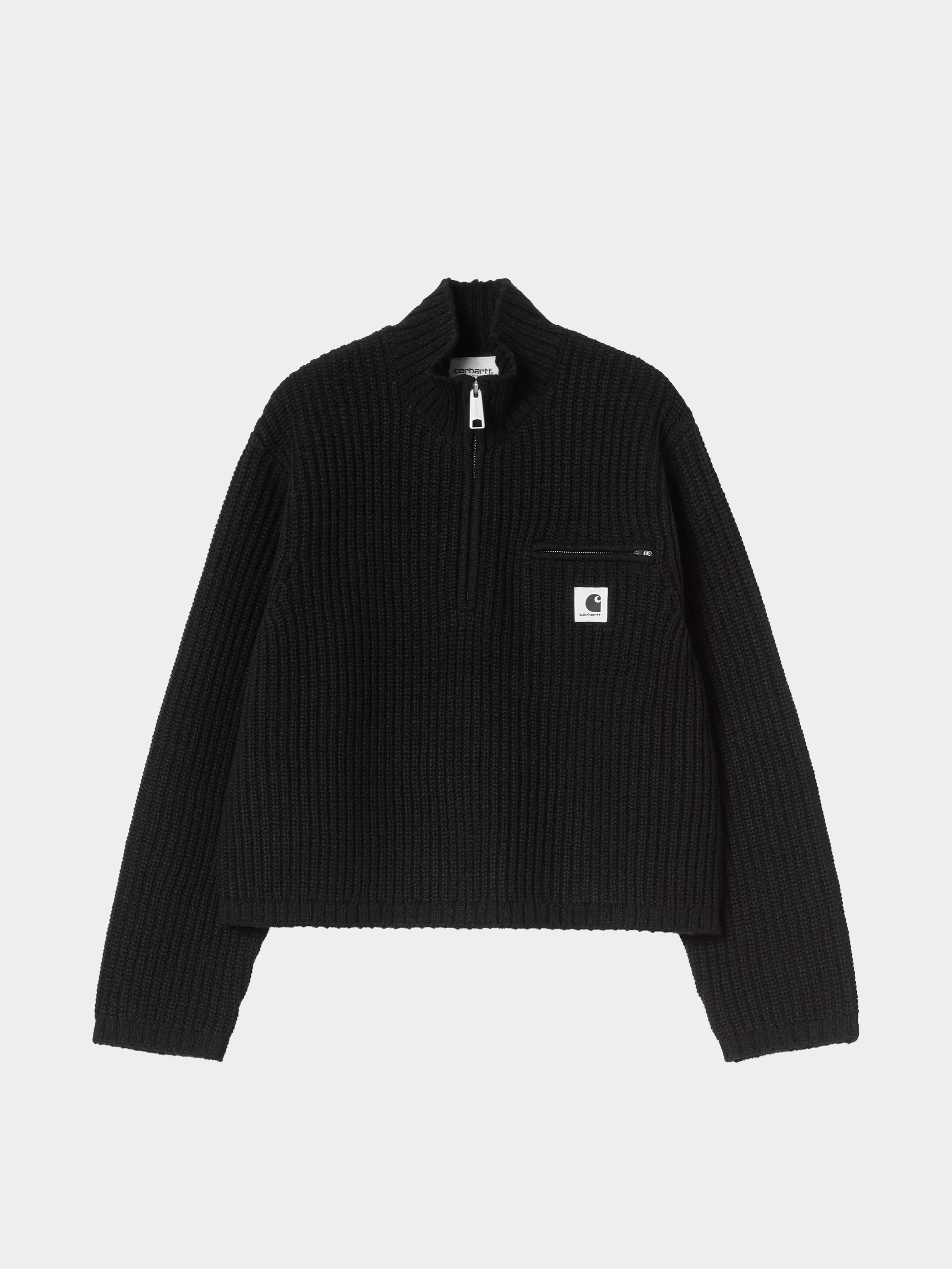 Sweter Carhartt WIP Detroit Half Zip Wmn (black)