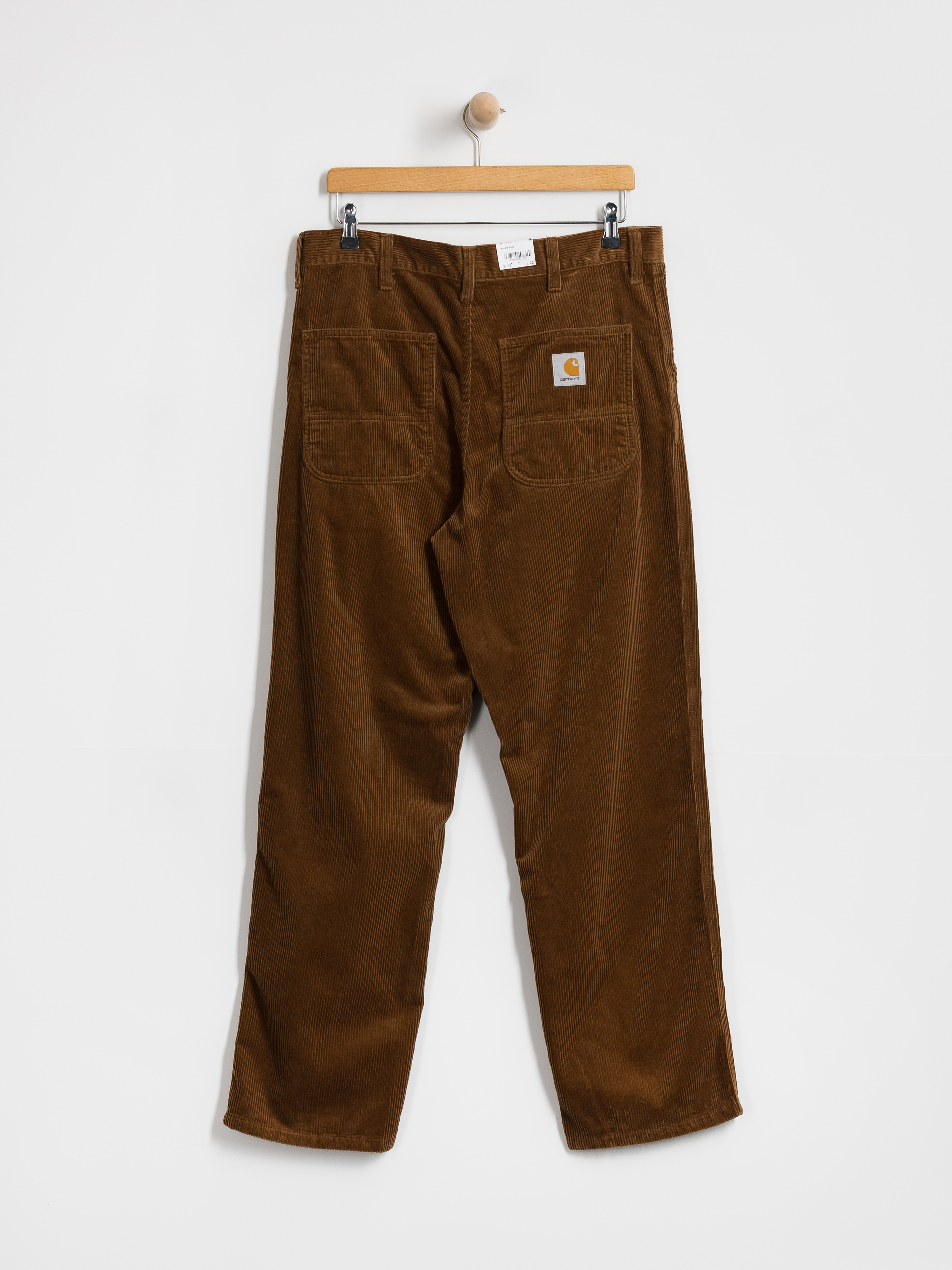 Spodnie Carhartt WIP Simple (wip h brown/rinsed)