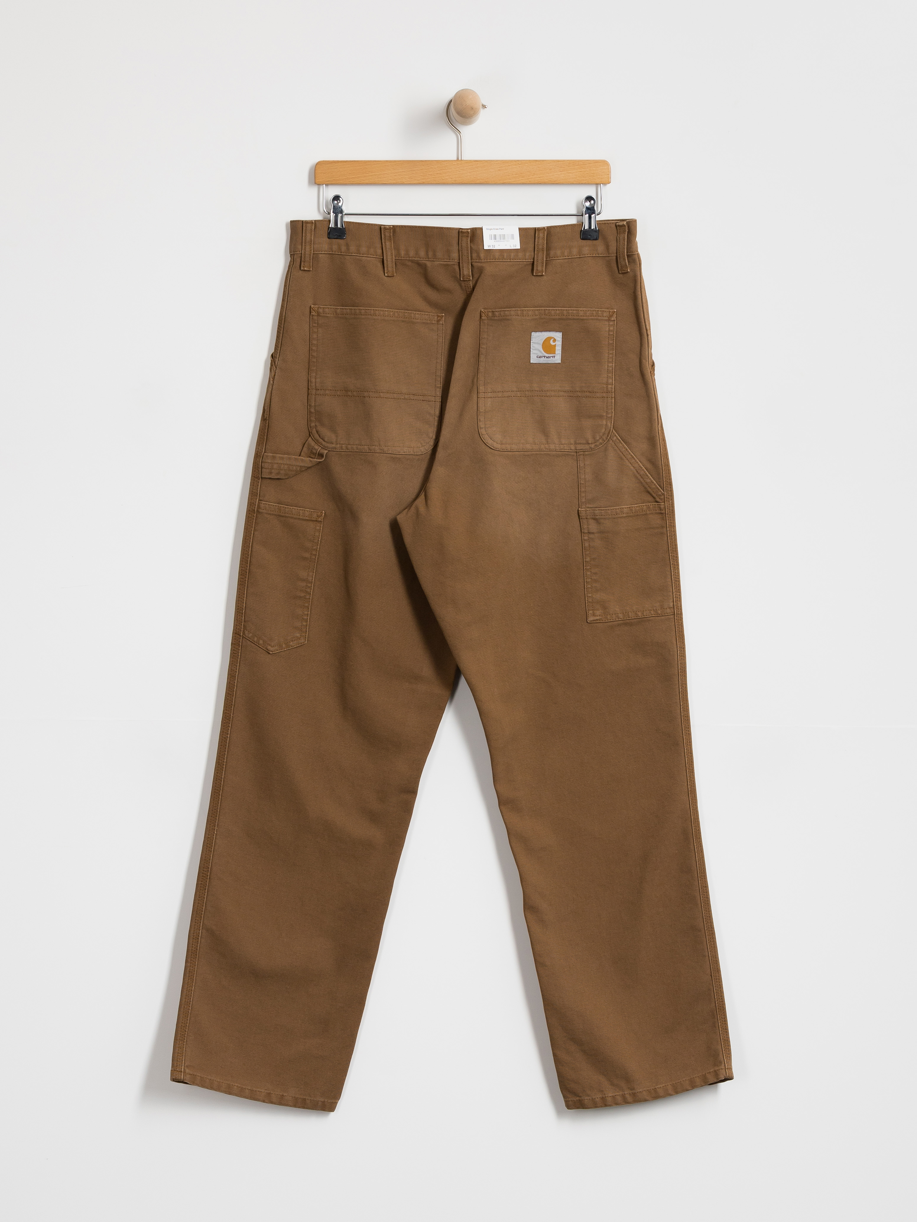 Spodnie Carhartt WIP Single Knee (wip h brown/stone canvas)