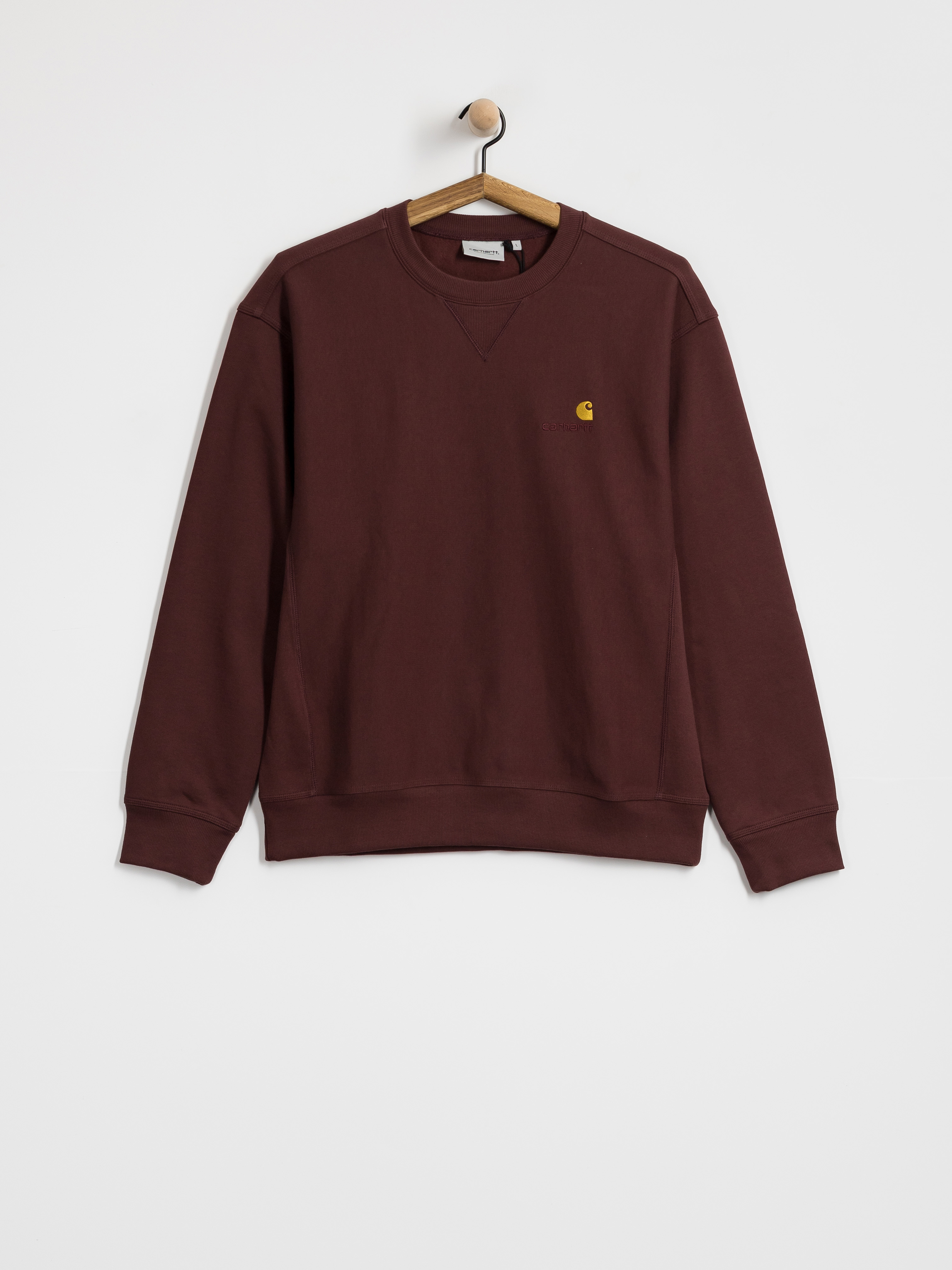 Bluza Carhartt WIP American Script (amarone)