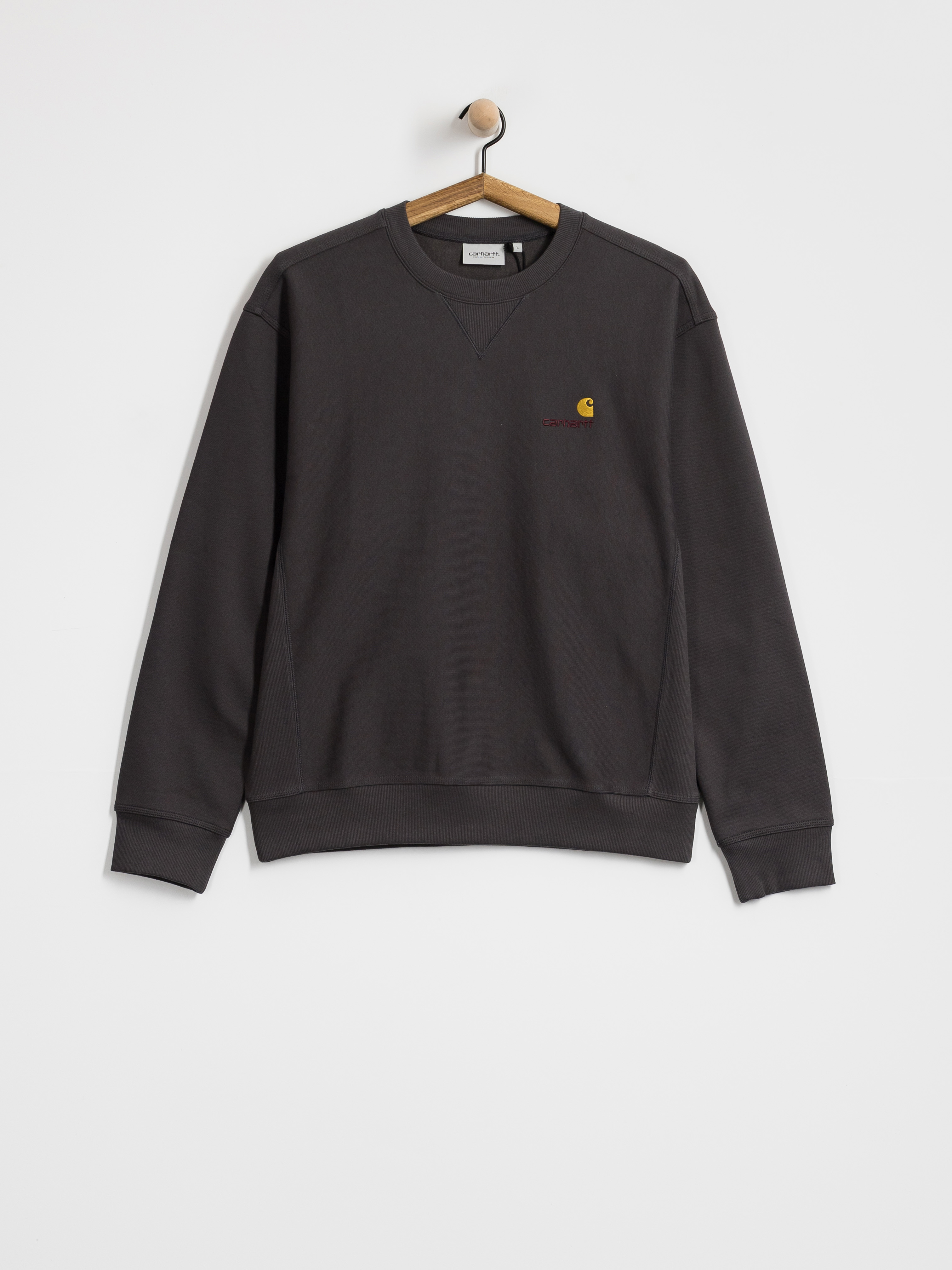 Bluza Carhartt WIP American Script (graphite)